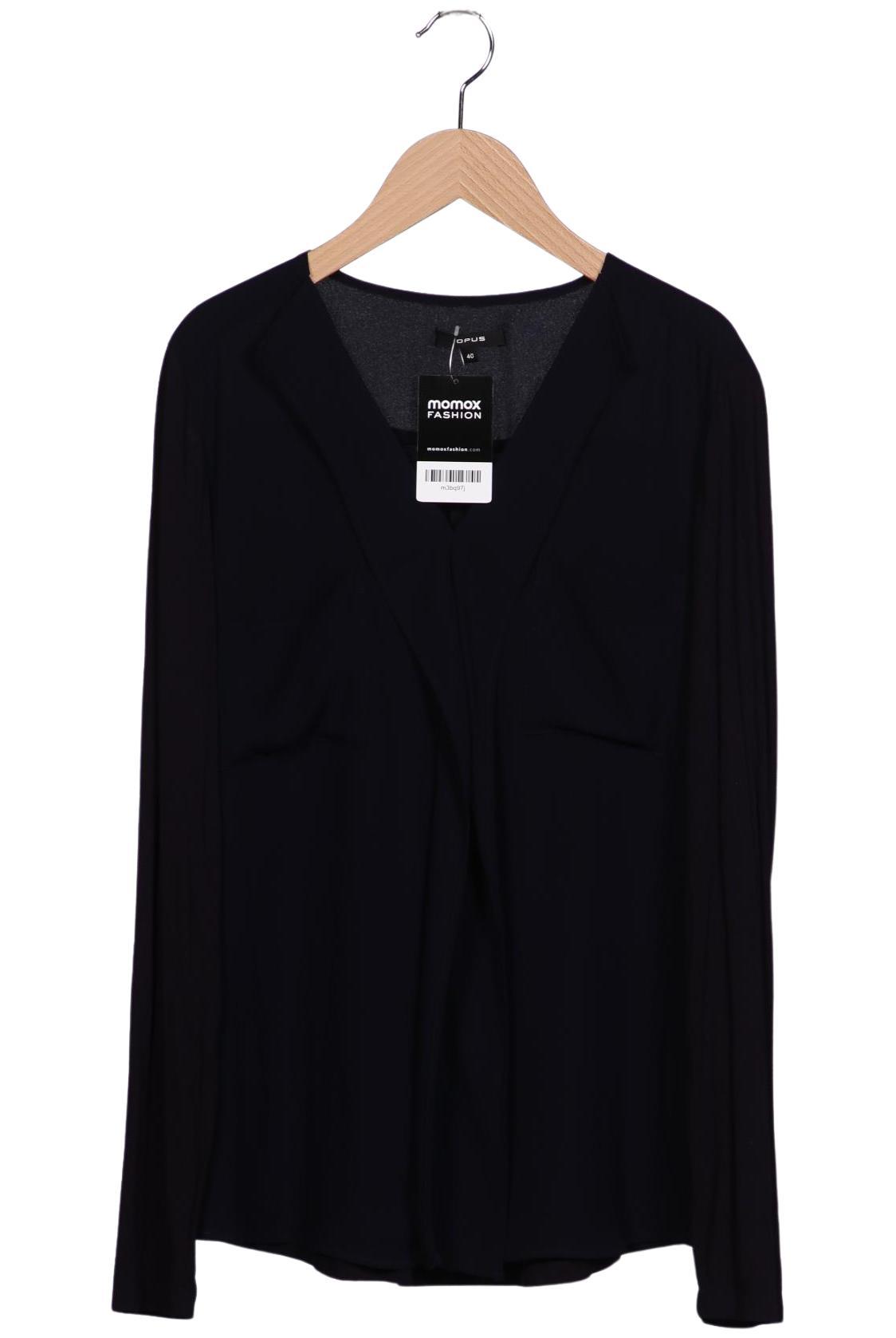 

Opus Damen Langarmshirt, marineblau, Gr. 40