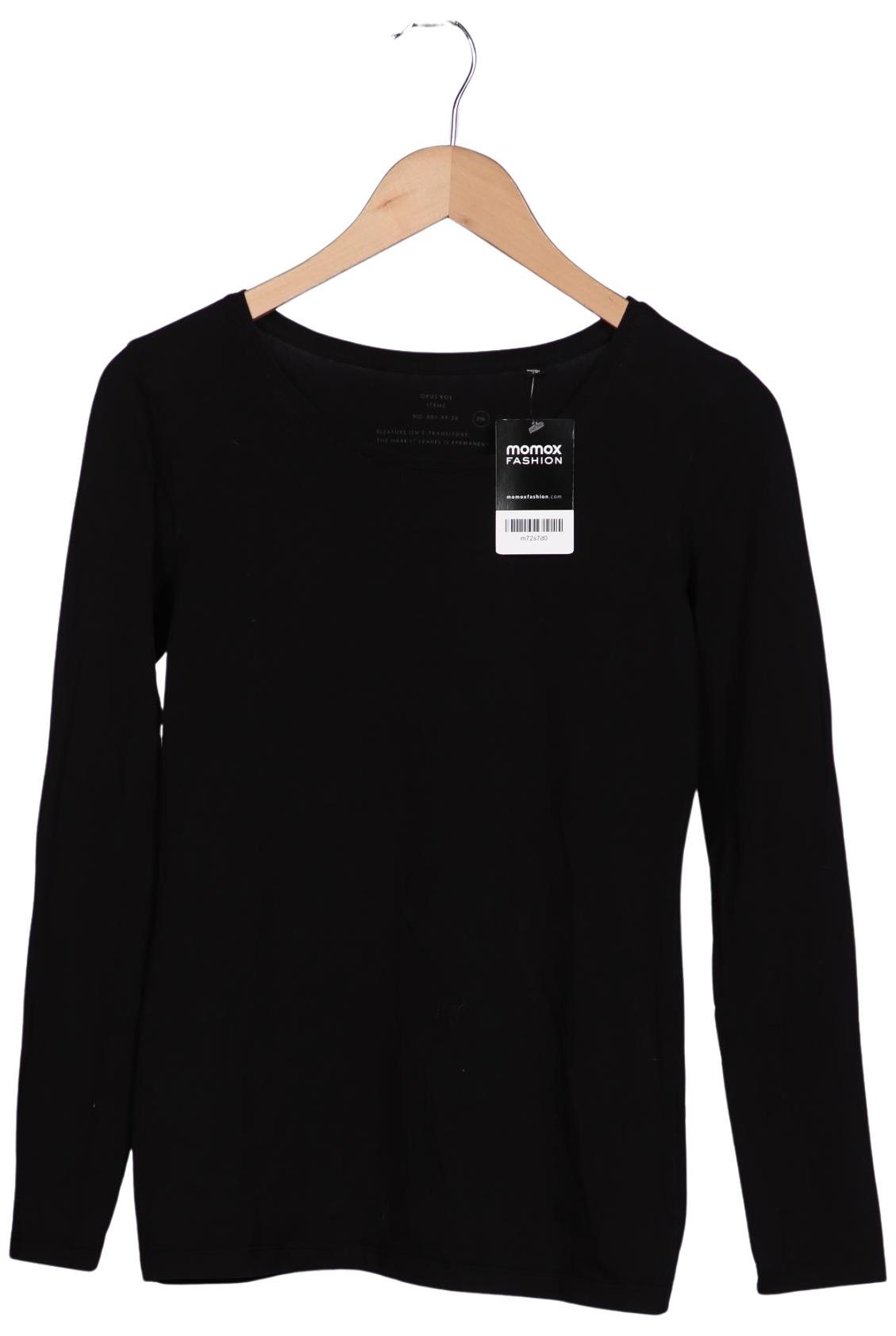 

Opus Damen Langarmshirt, schwarz, Gr. 38