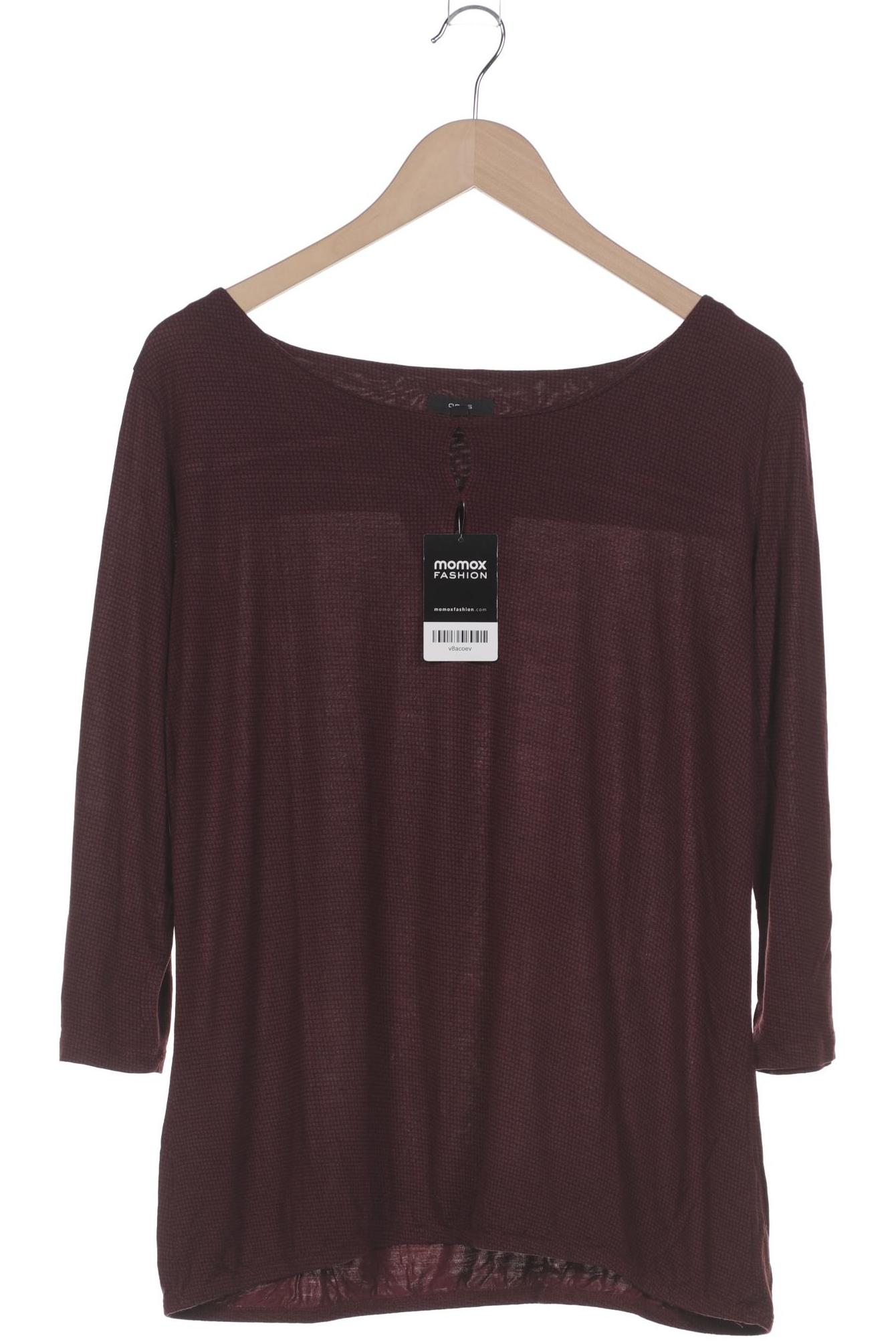 

Opus Damen Langarmshirt, bordeaux, Gr. 42