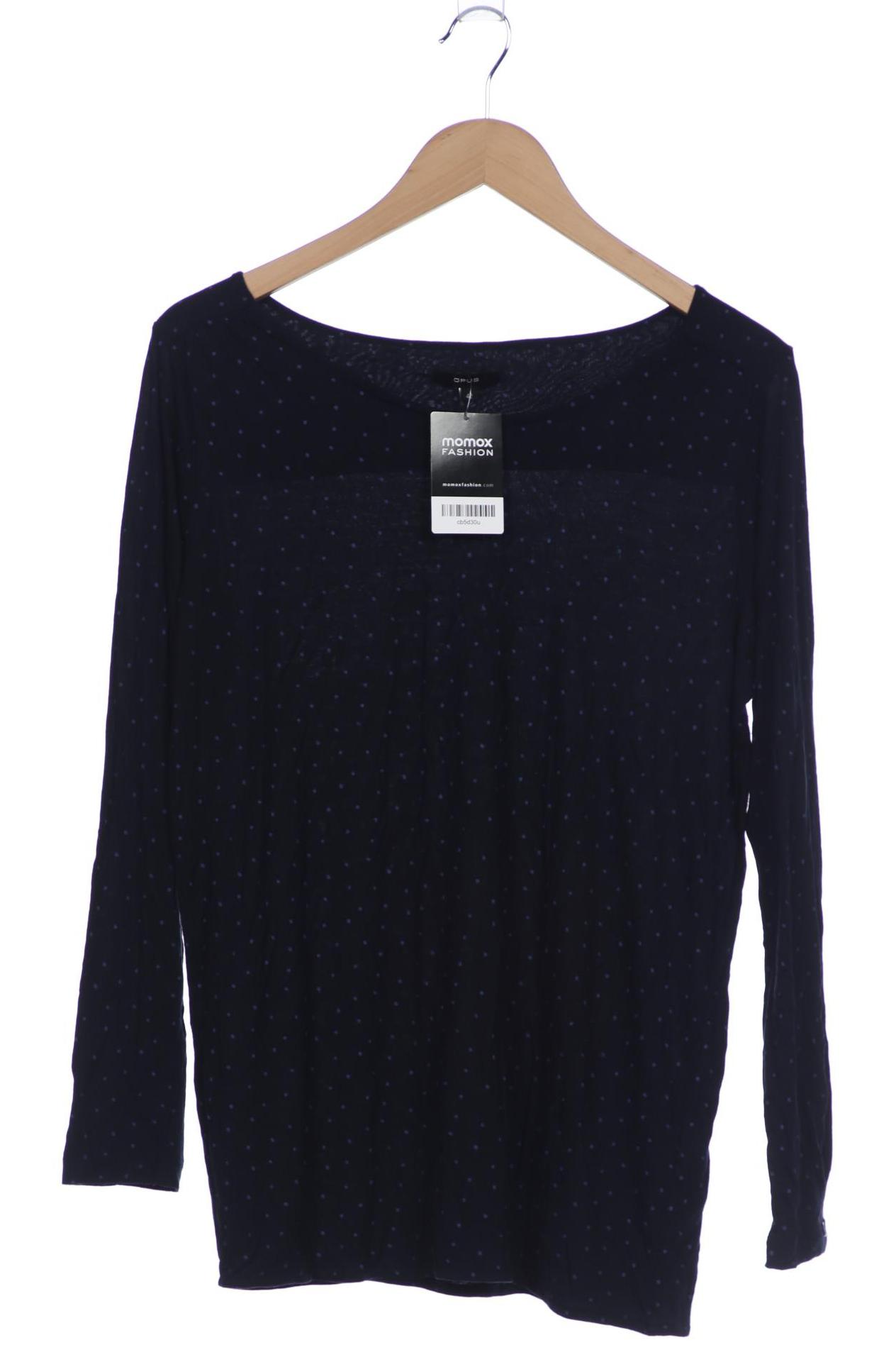

Opus Damen Langarmshirt, marineblau, Gr. 42