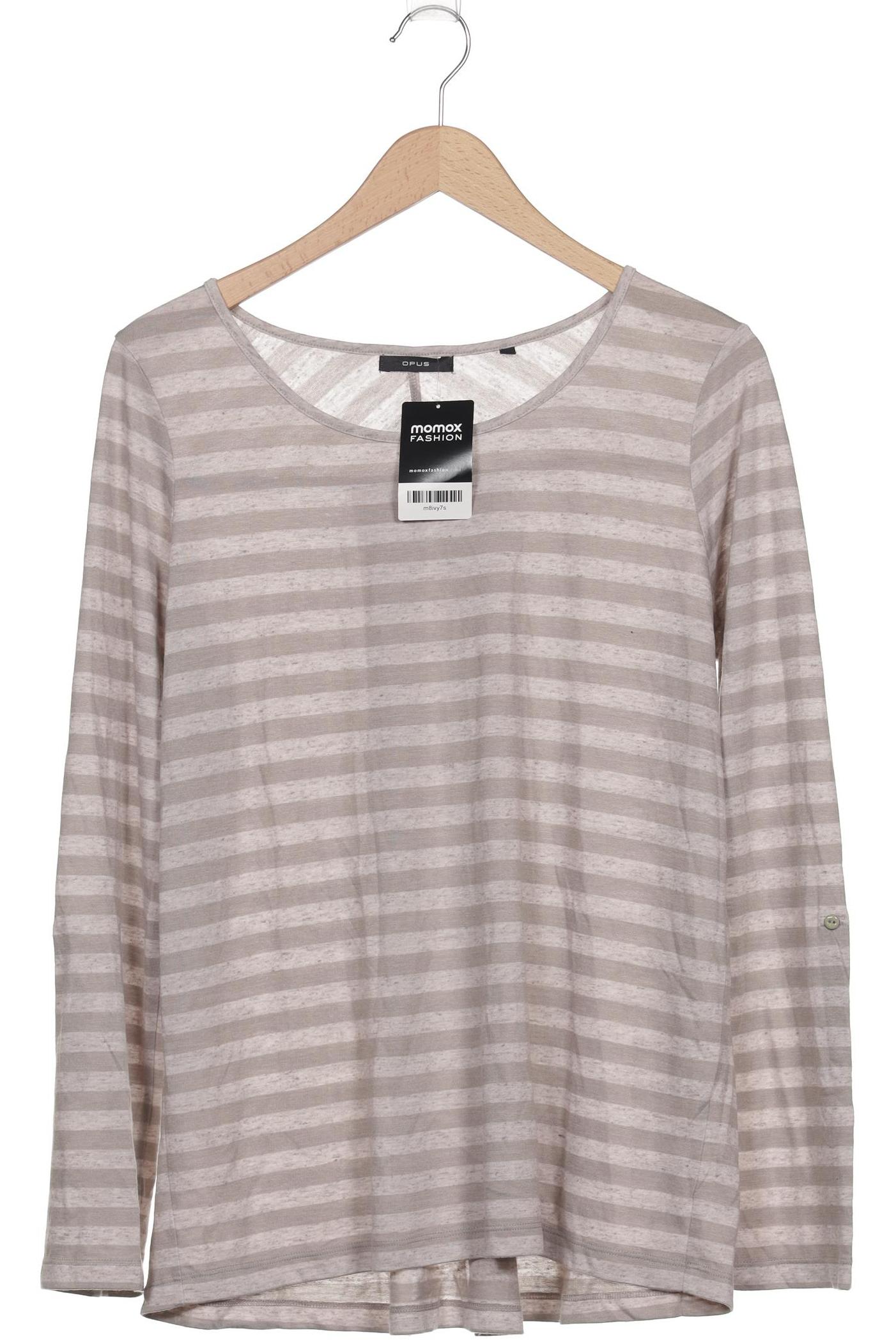 

Opus Damen Langarmshirt, grau, Gr. 42