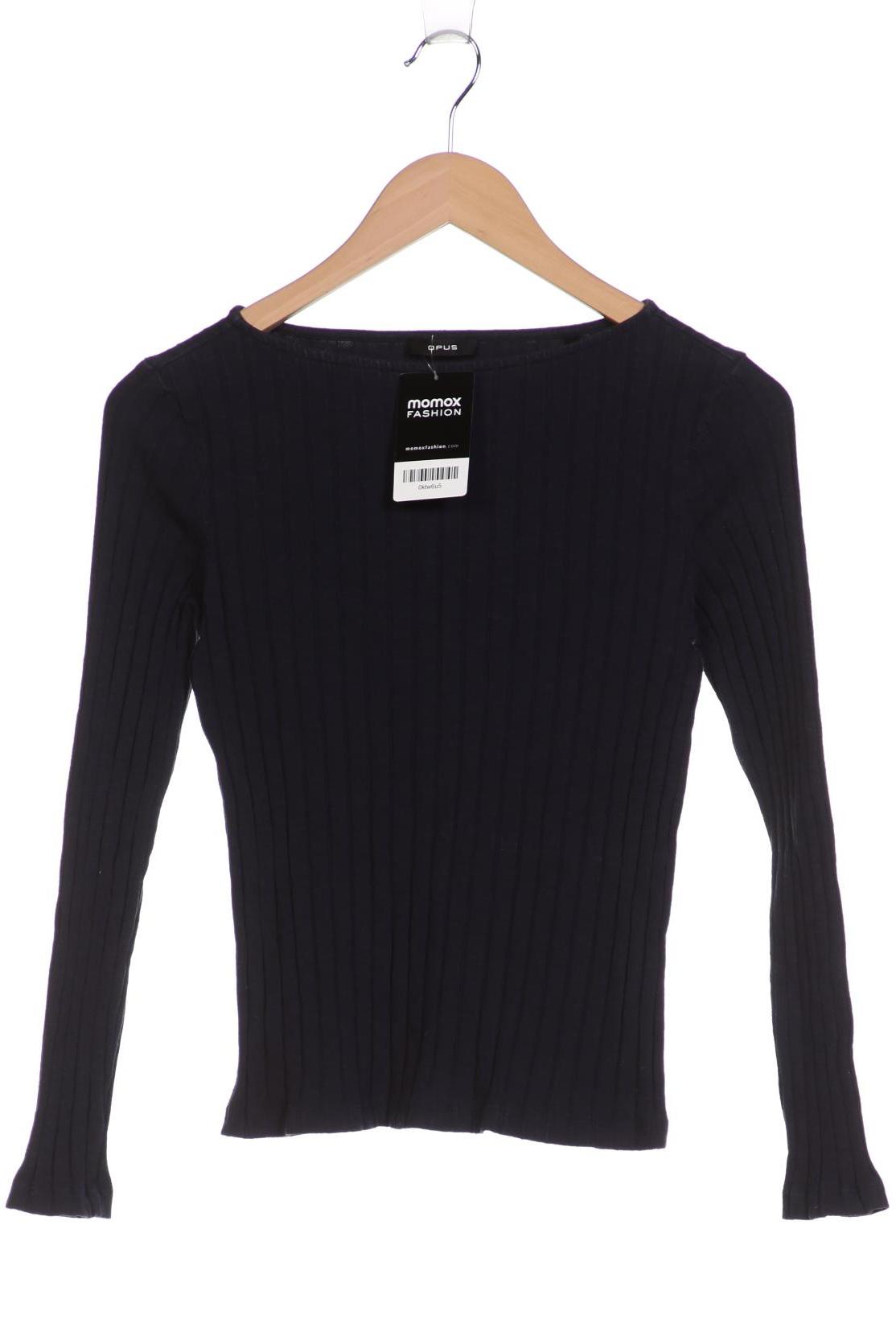 

Opus Damen Langarmshirt, marineblau, Gr. 36