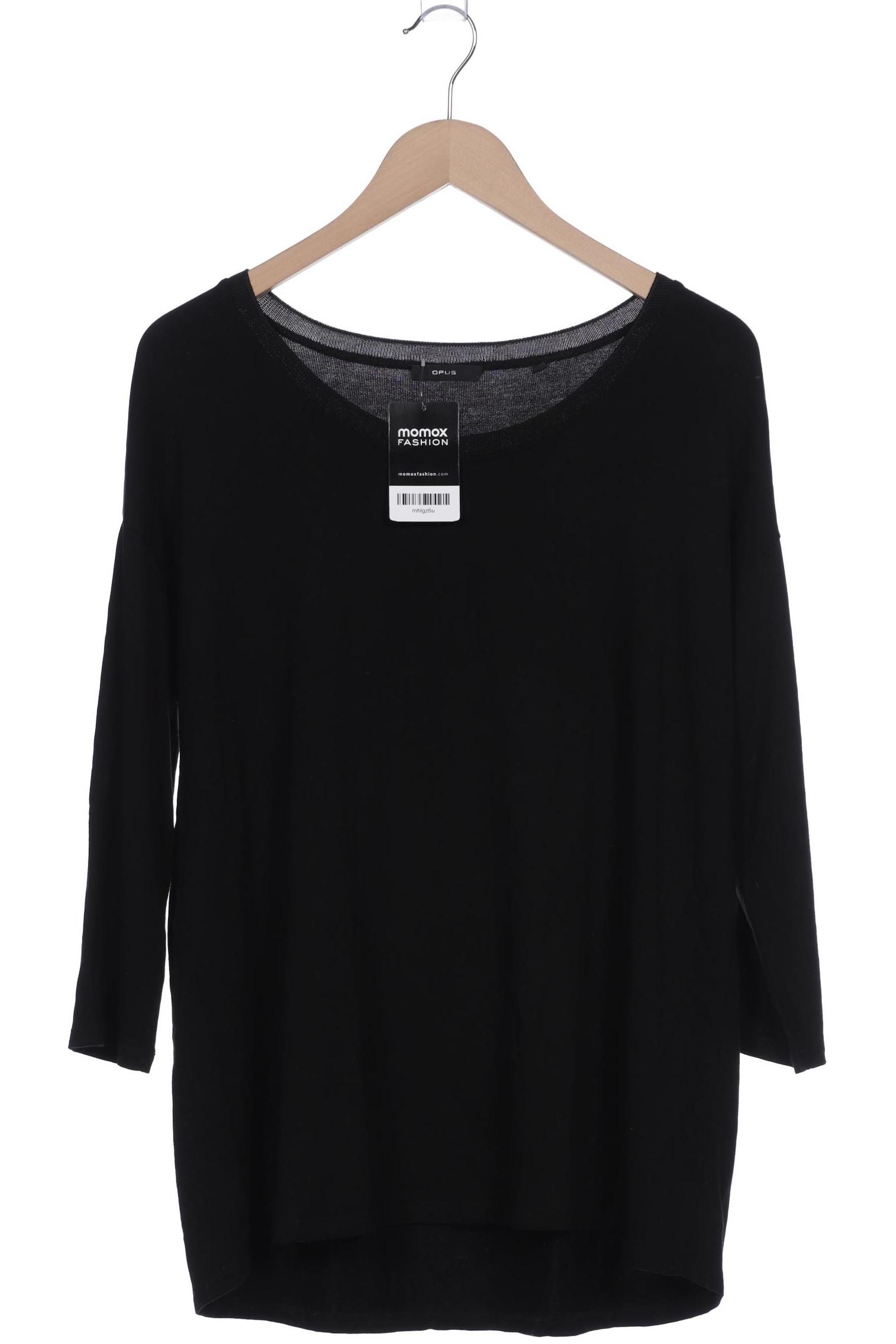 

Opus Damen Langarmshirt, schwarz, Gr. 42