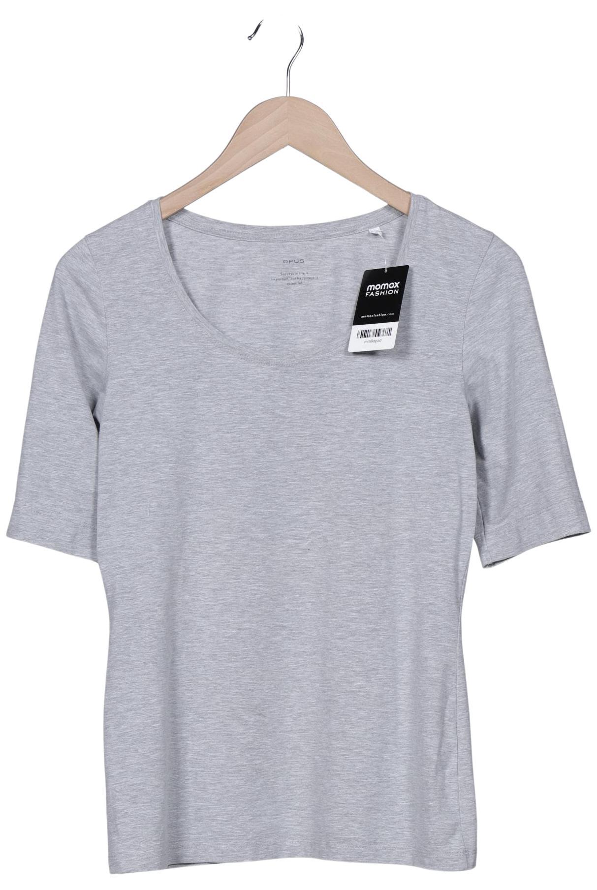 

Opus Damen Langarmshirt, grau, Gr. 38