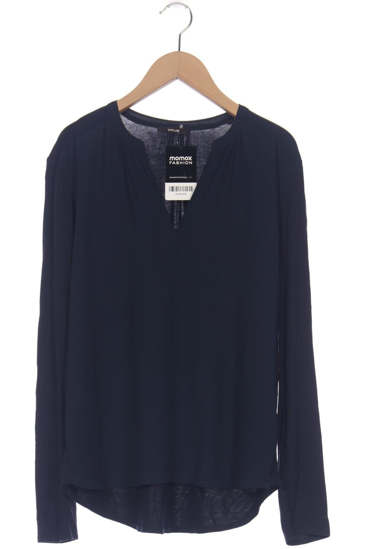 

Opus Damen Langarmshirt, marineblau, Gr. 36