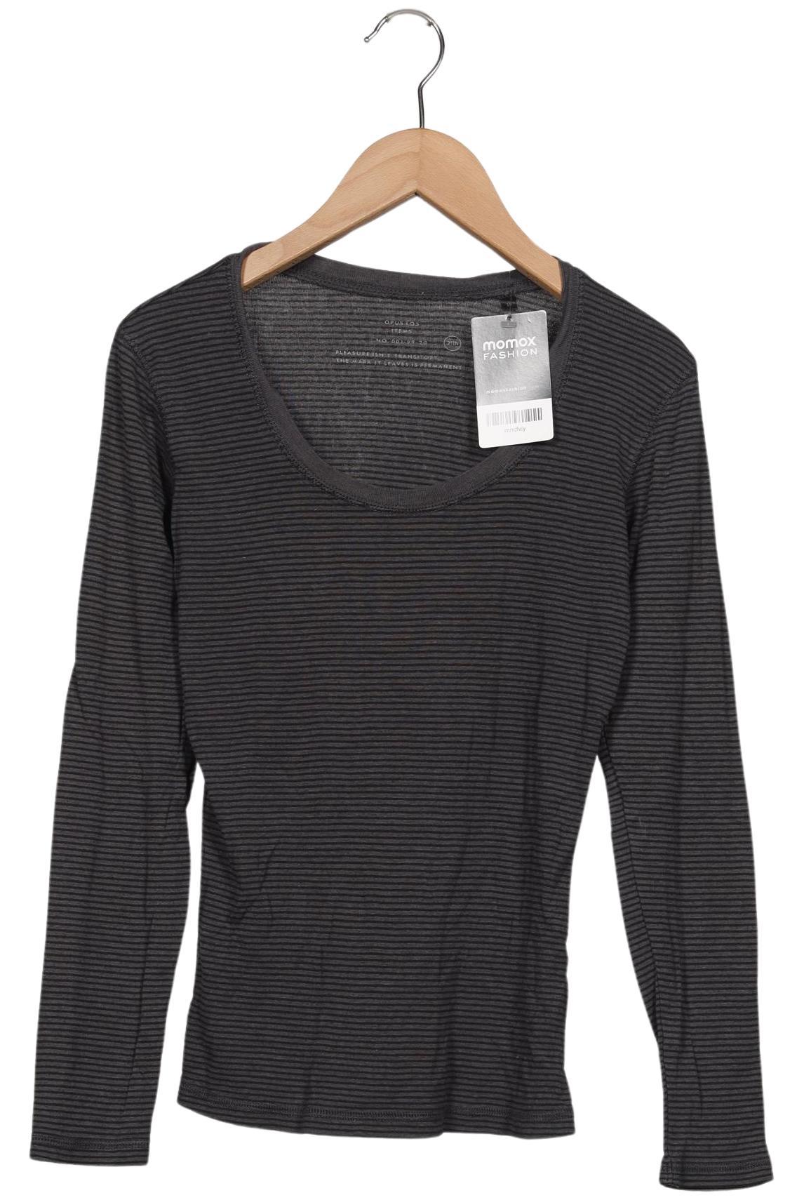 

Opus Damen Langarmshirt, grau, Gr. 38