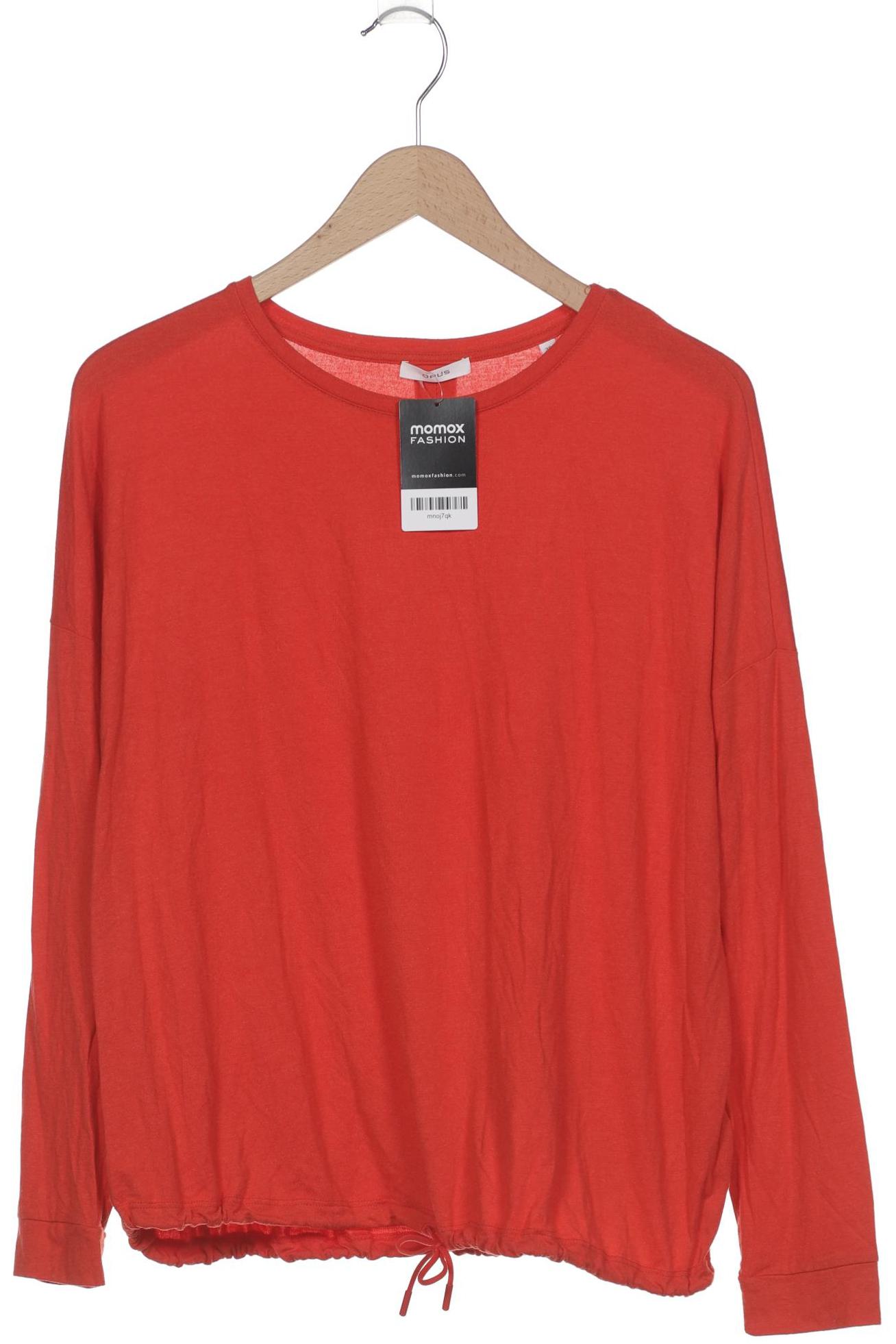 

Opus Damen Langarmshirt, rot, Gr. 38