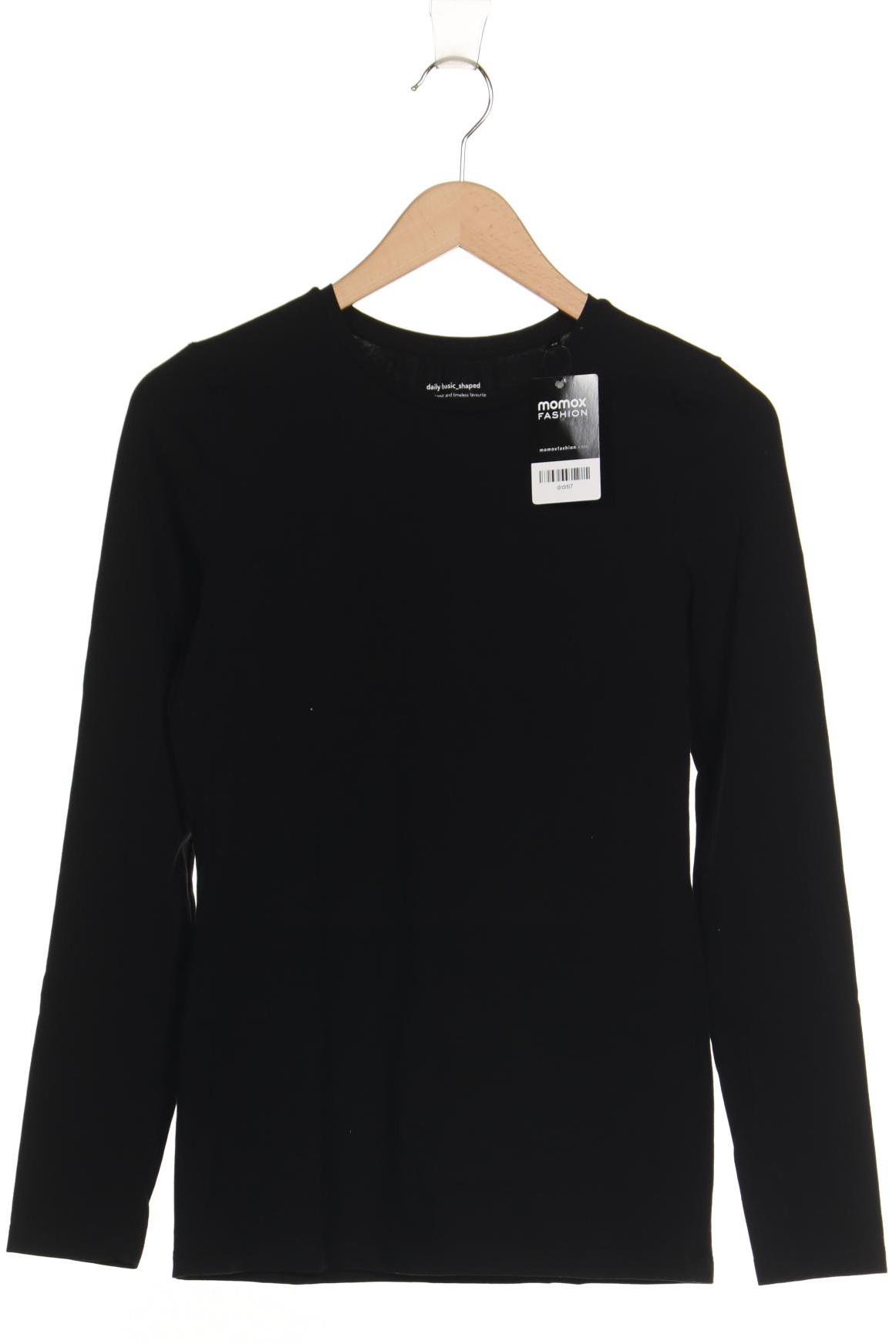 

Opus Damen Langarmshirt, schwarz, Gr. 40