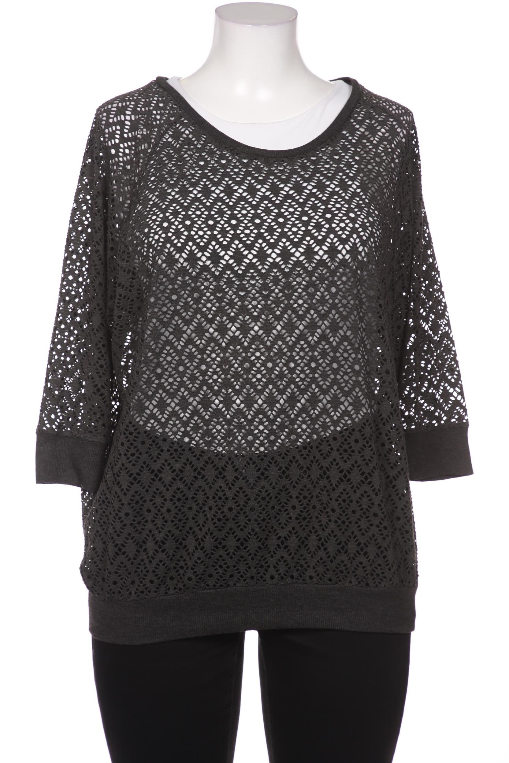 

Opus Damen Langarmshirt, grau, Gr. 46