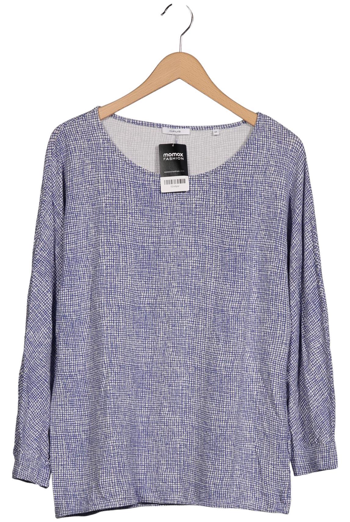 

Opus Damen Langarmshirt, weiß, Gr. 44