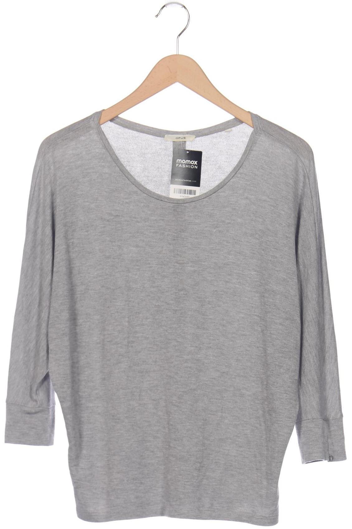 

Opus Damen Langarmshirt, grau, Gr. 36