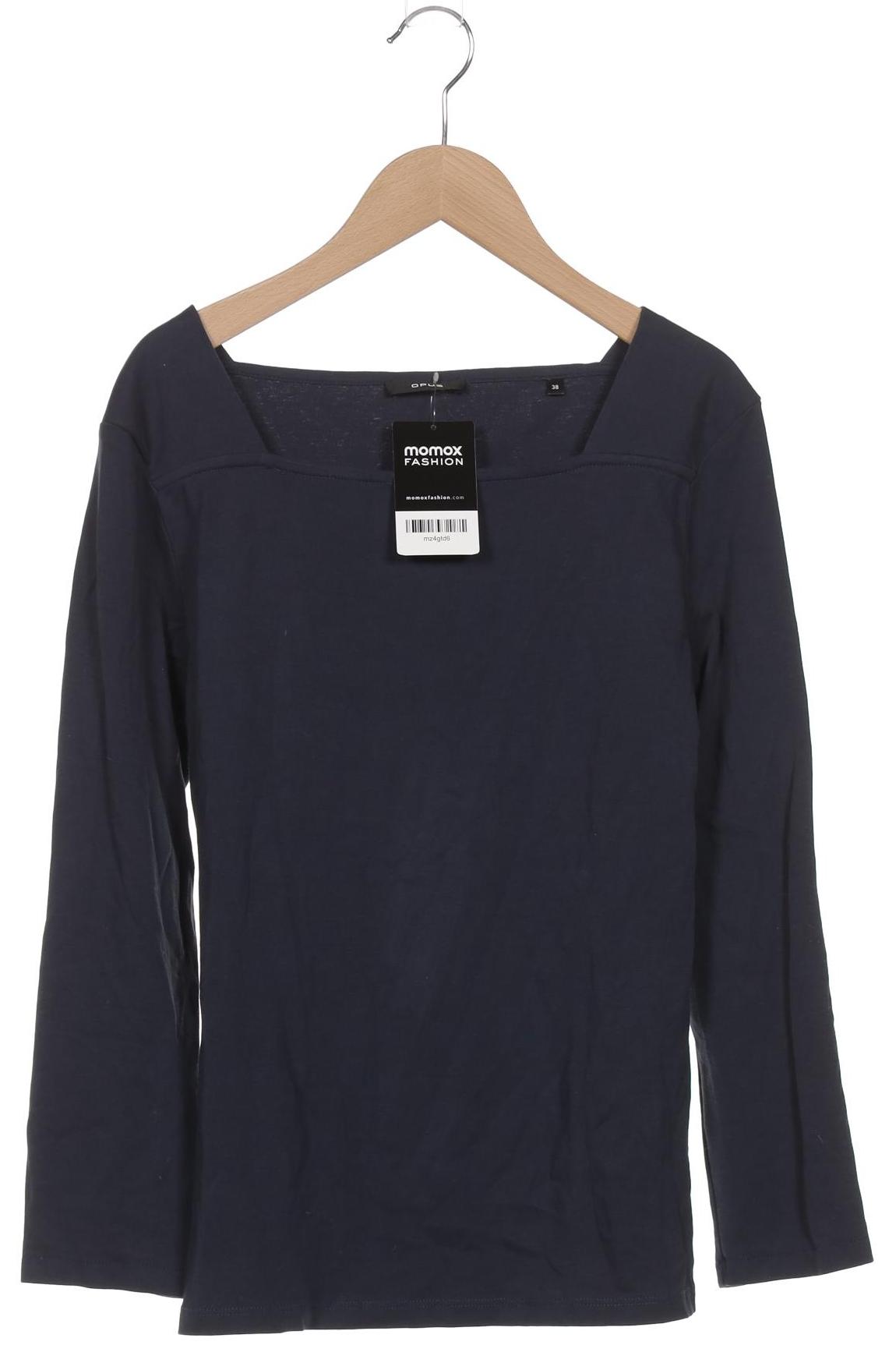 

Opus Damen Langarmshirt, marineblau, Gr. 38