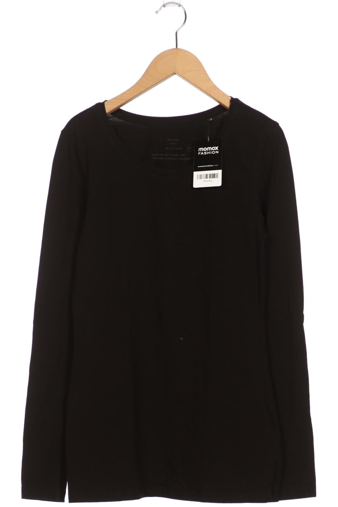 

Opus Damen Langarmshirt, schwarz, Gr. 38