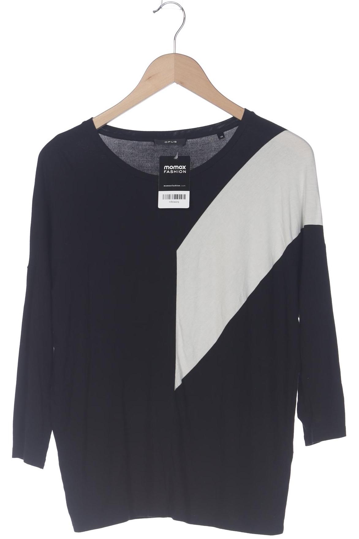 

Opus Damen Langarmshirt, schwarz, Gr. 38