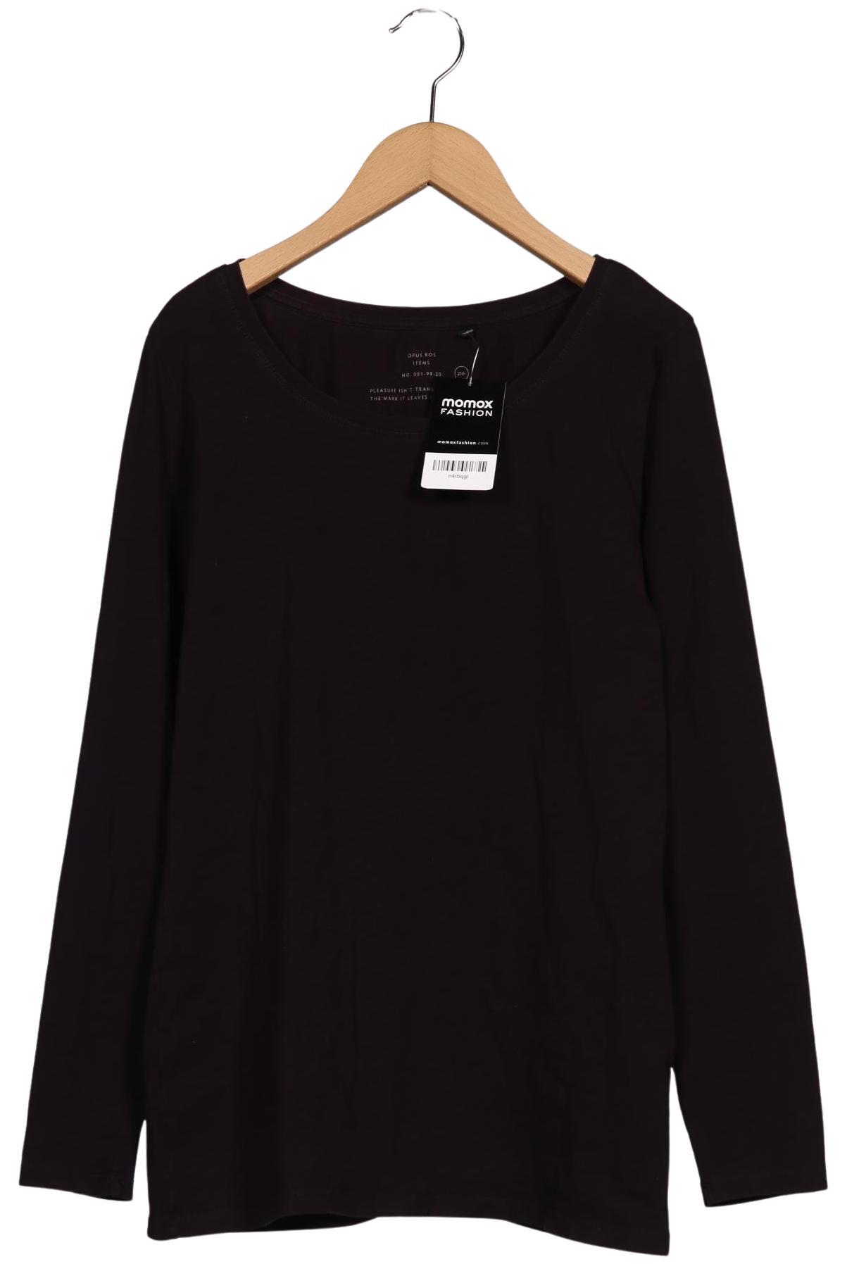 

Opus Damen Langarmshirt, bordeaux, Gr. 42