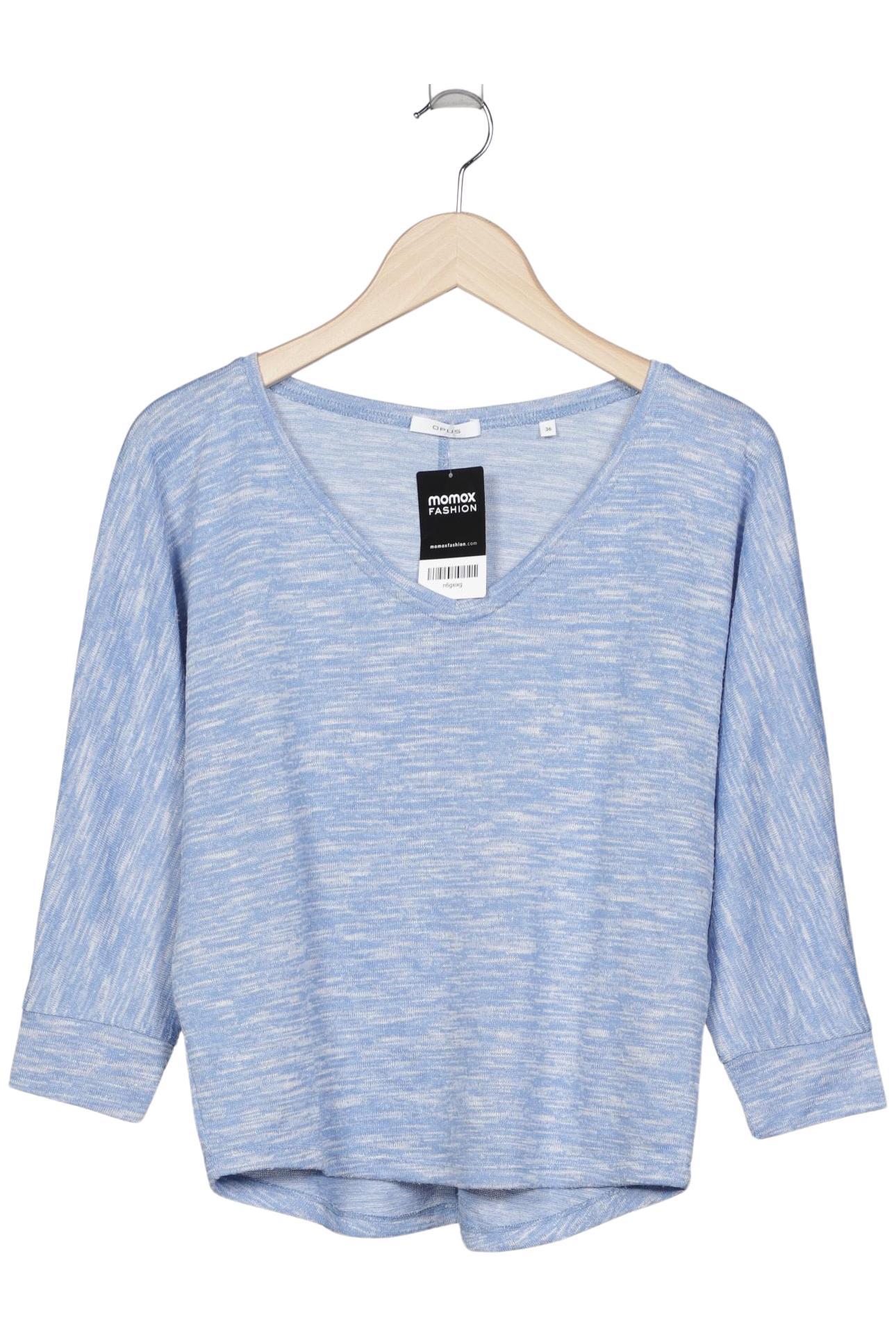

Opus Damen Langarmshirt, hellblau, Gr. 36