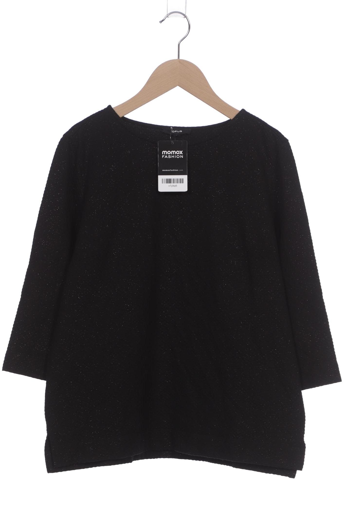 

Opus Damen Langarmshirt, schwarz, Gr. 40