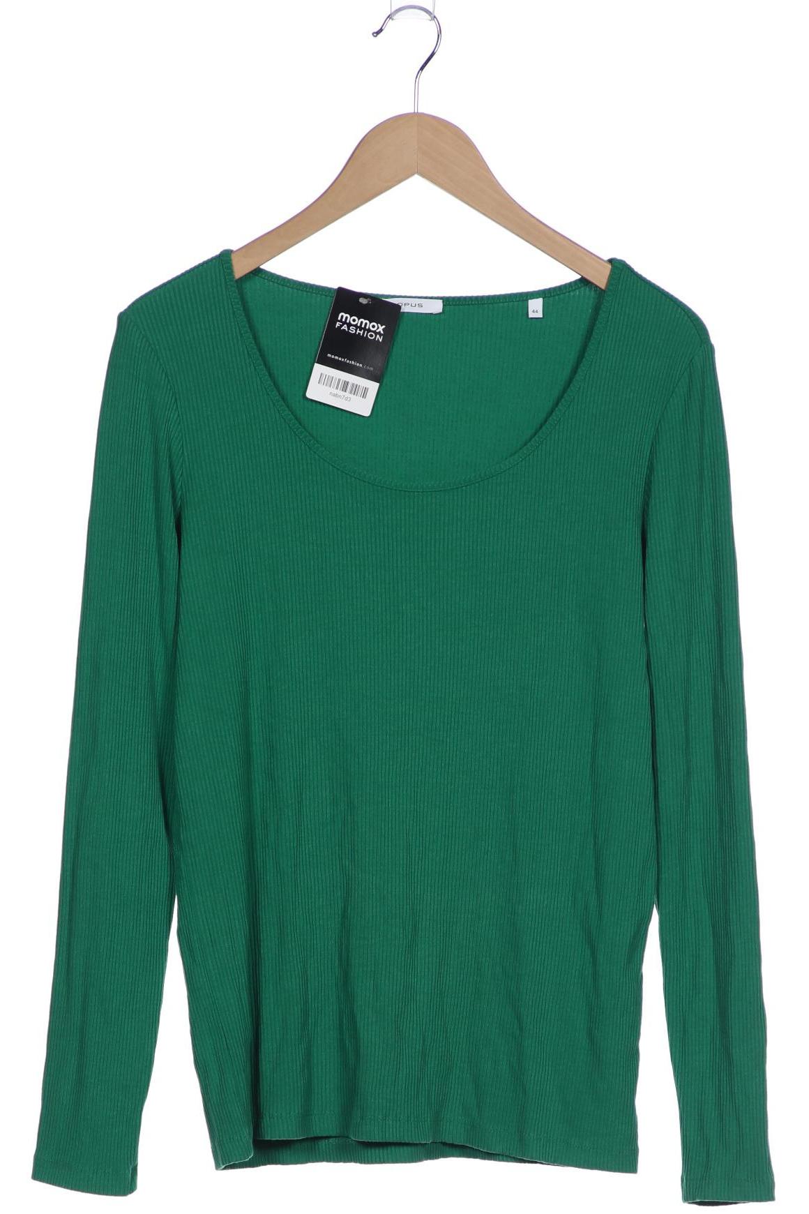 

Opus Damen Langarmshirt, grün, Gr. 44