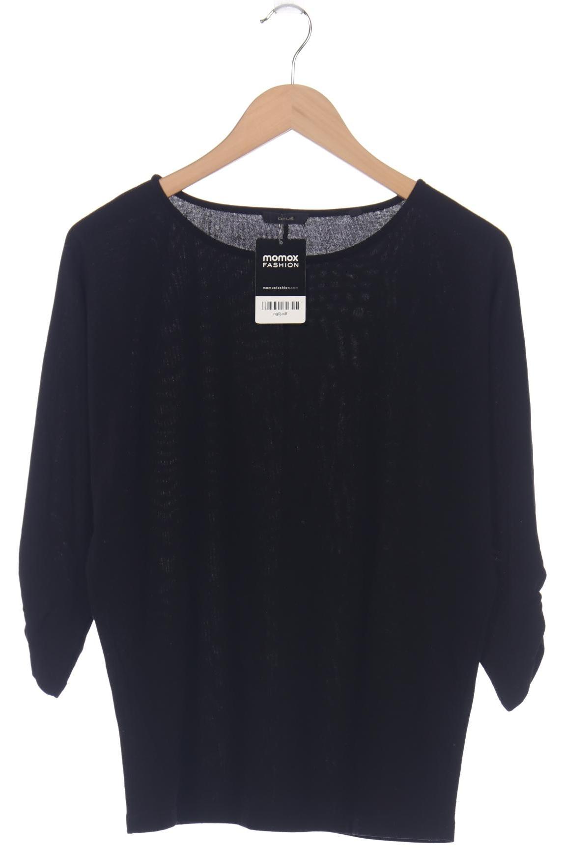 

Opus Damen Langarmshirt, schwarz, Gr. 36