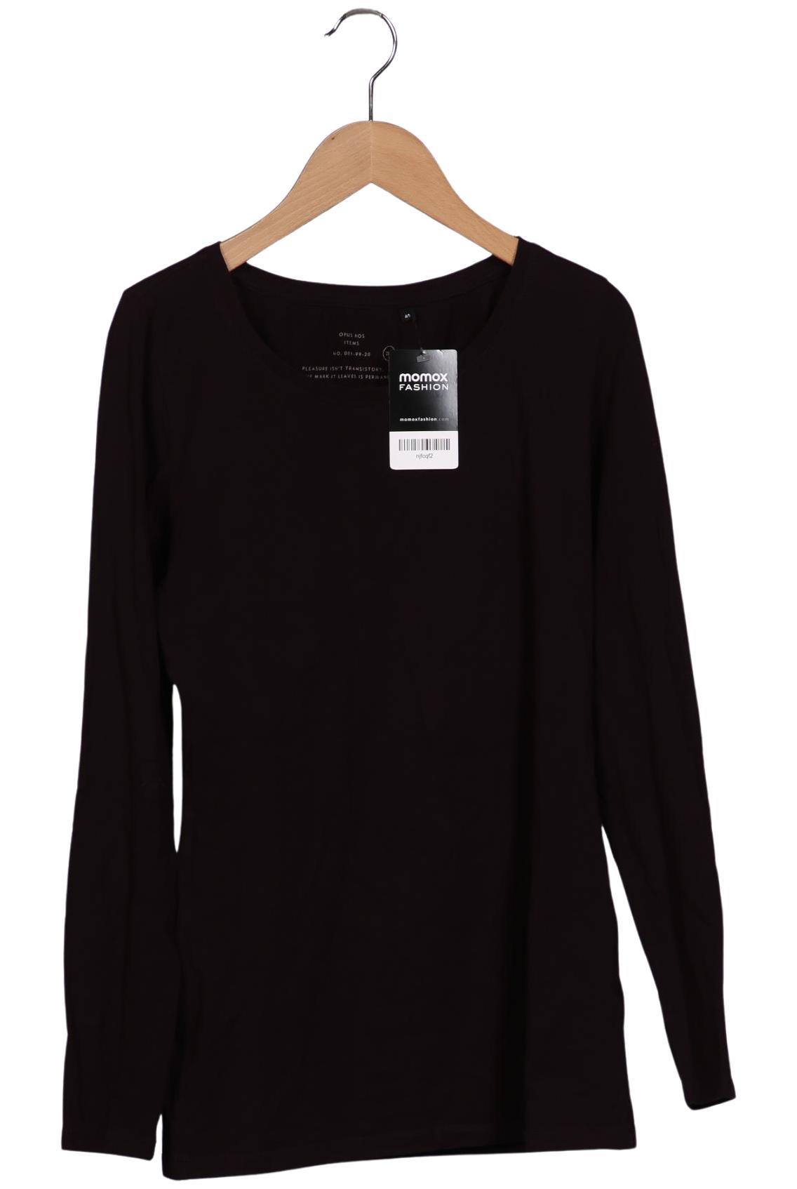 

Opus Damen Langarmshirt, schwarz, Gr. 40