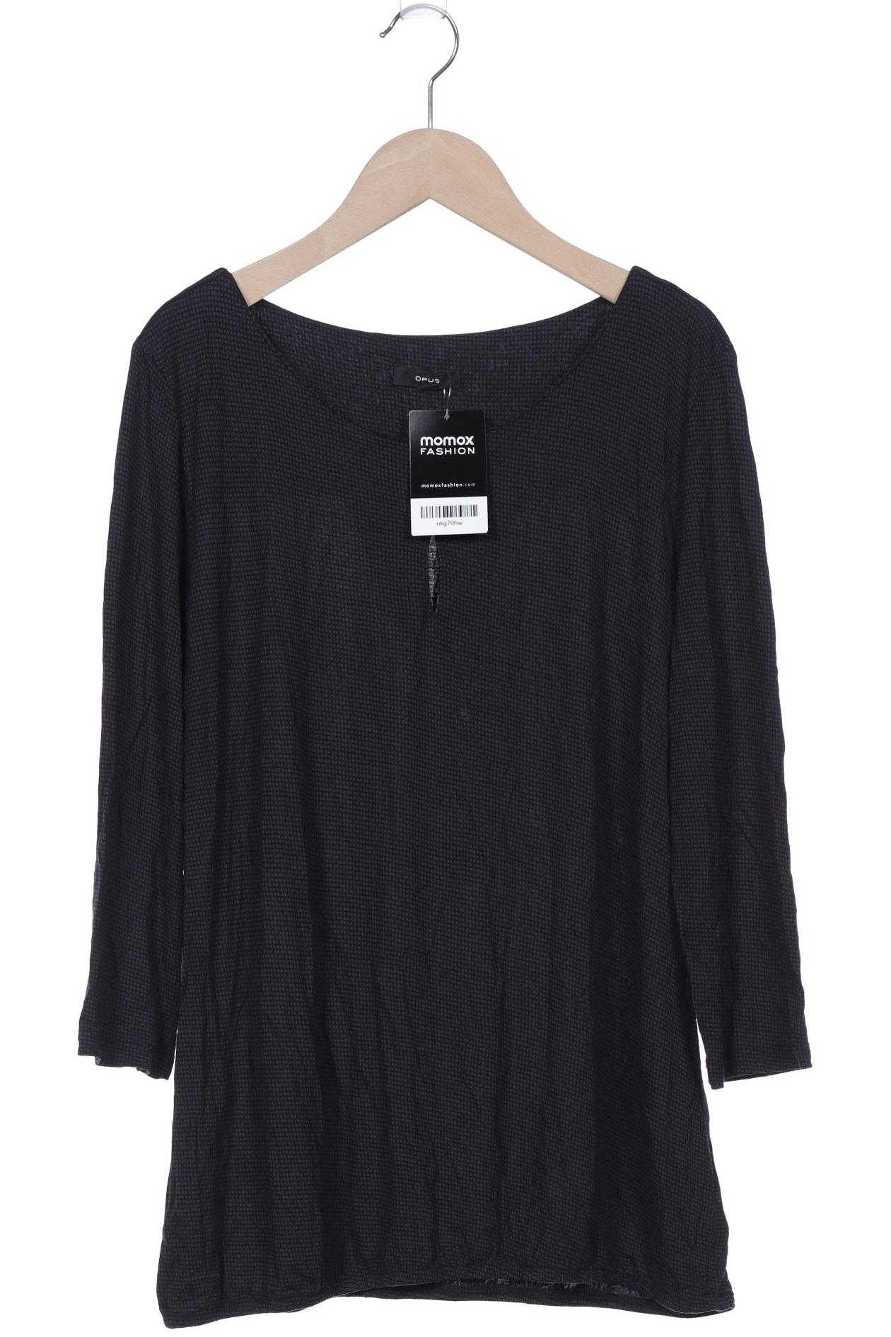 

Opus Damen Langarmshirt, schwarz, Gr. 40