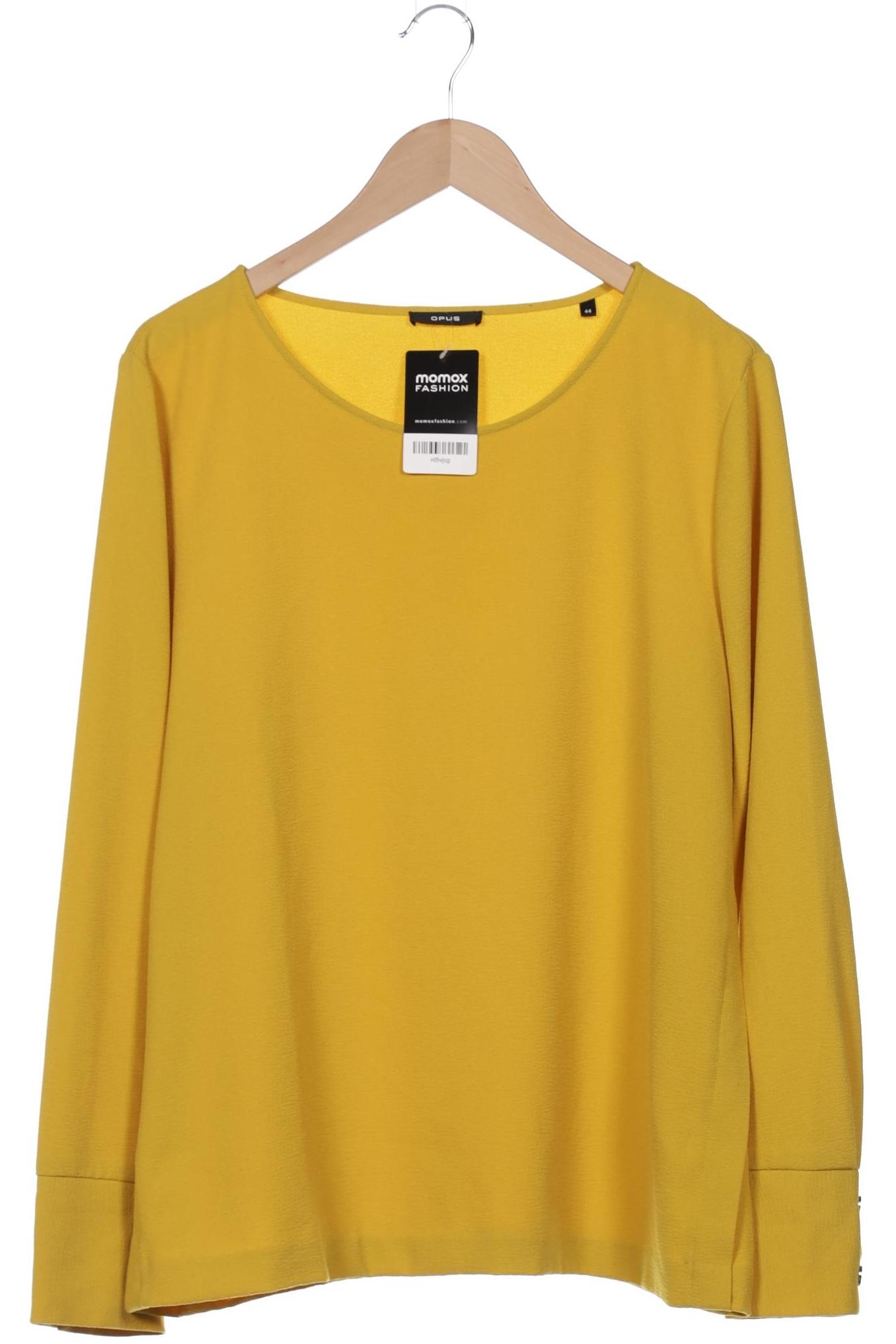 

Opus Damen Langarmshirt, gelb, Gr. 44