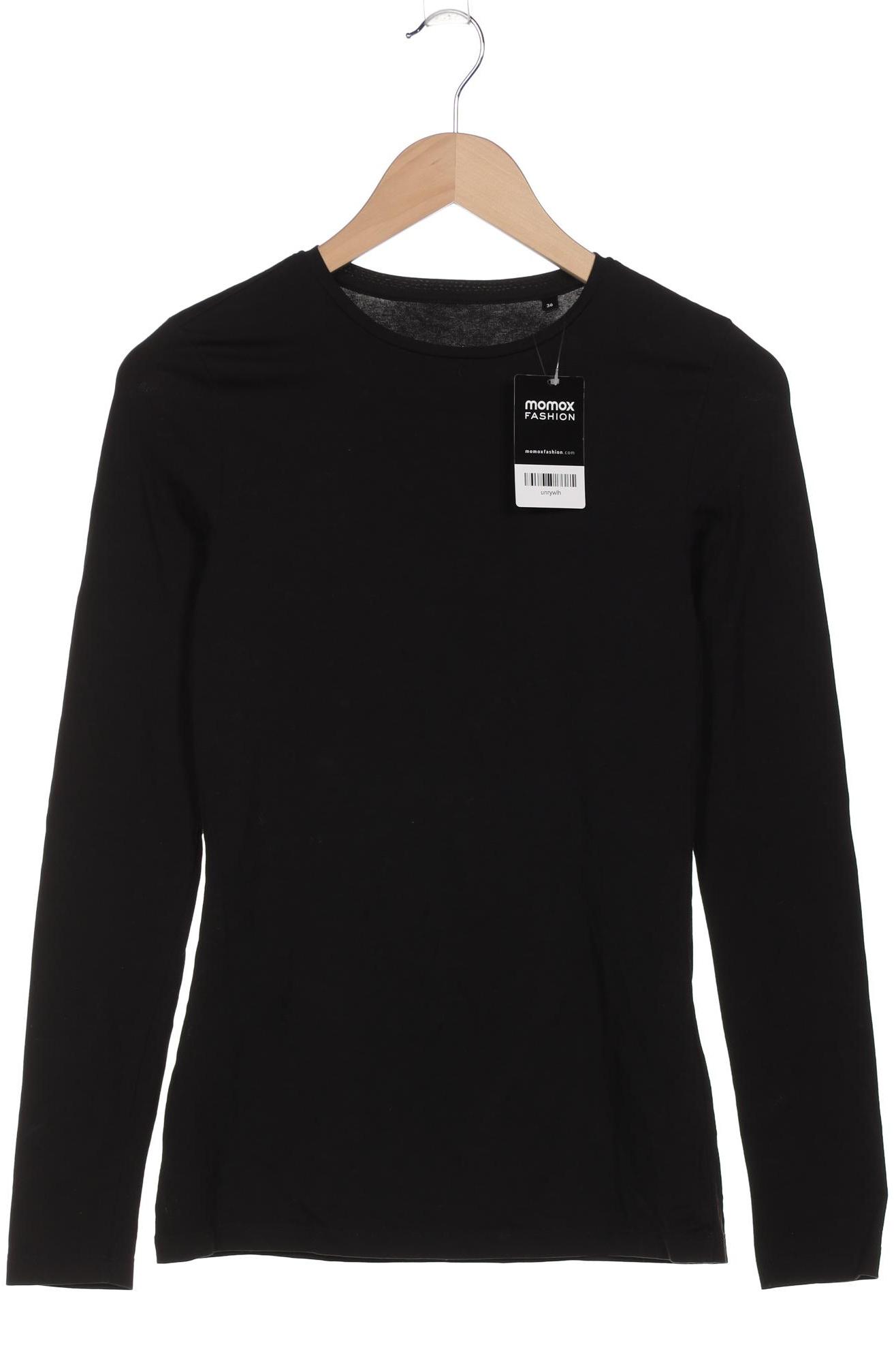 

Opus Damen Langarmshirt, schwarz, Gr. 36