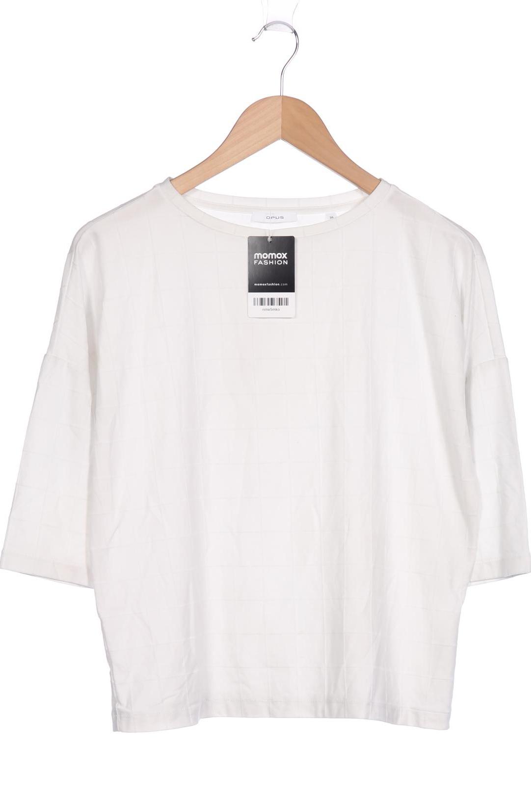 

Opus Damen Langarmshirt, weiß