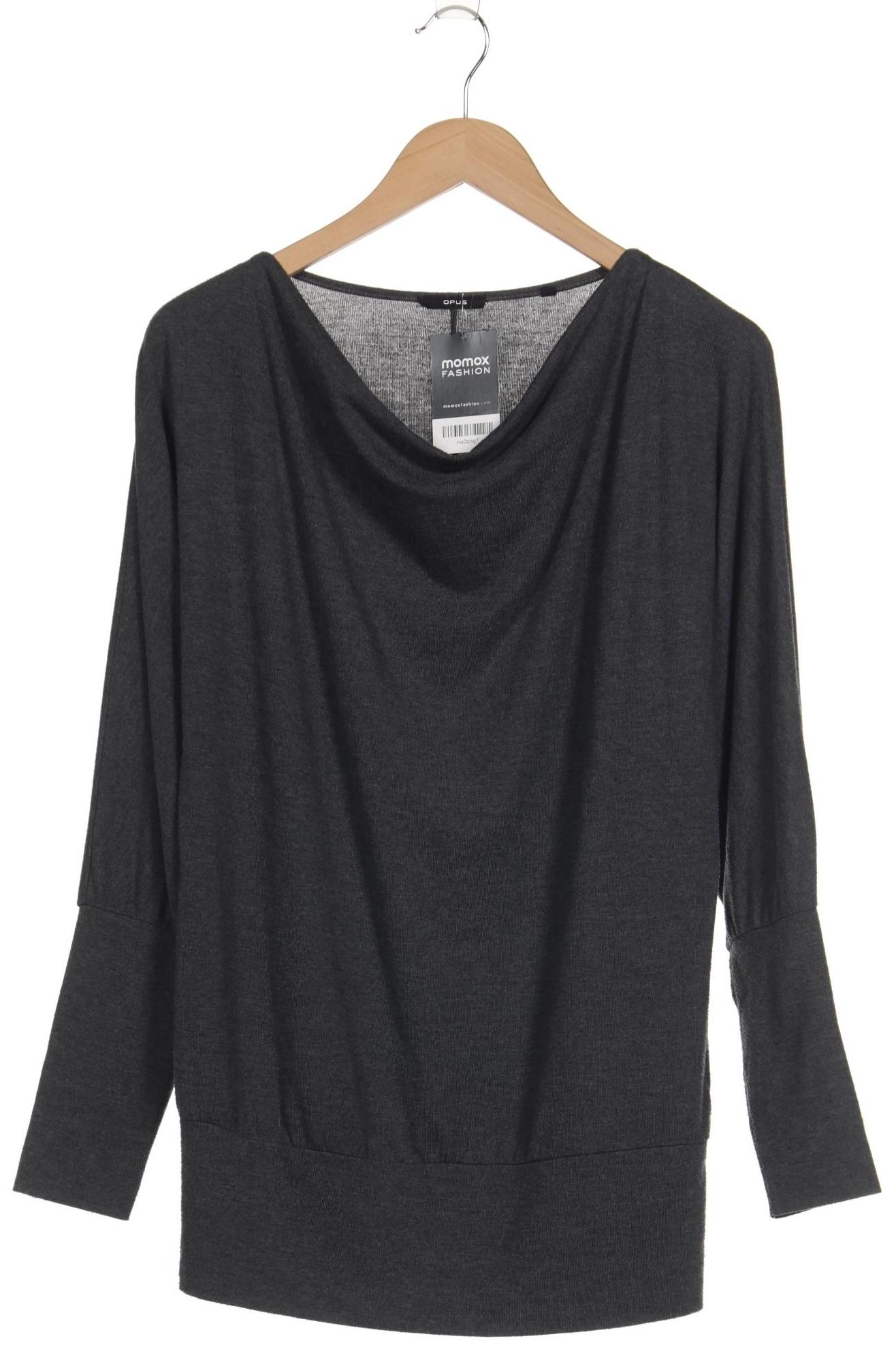 

Opus Damen Langarmshirt, grau, Gr. 40