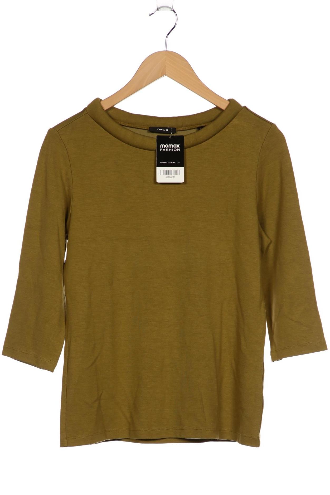 

Opus Damen Langarmshirt, grün, Gr. 38