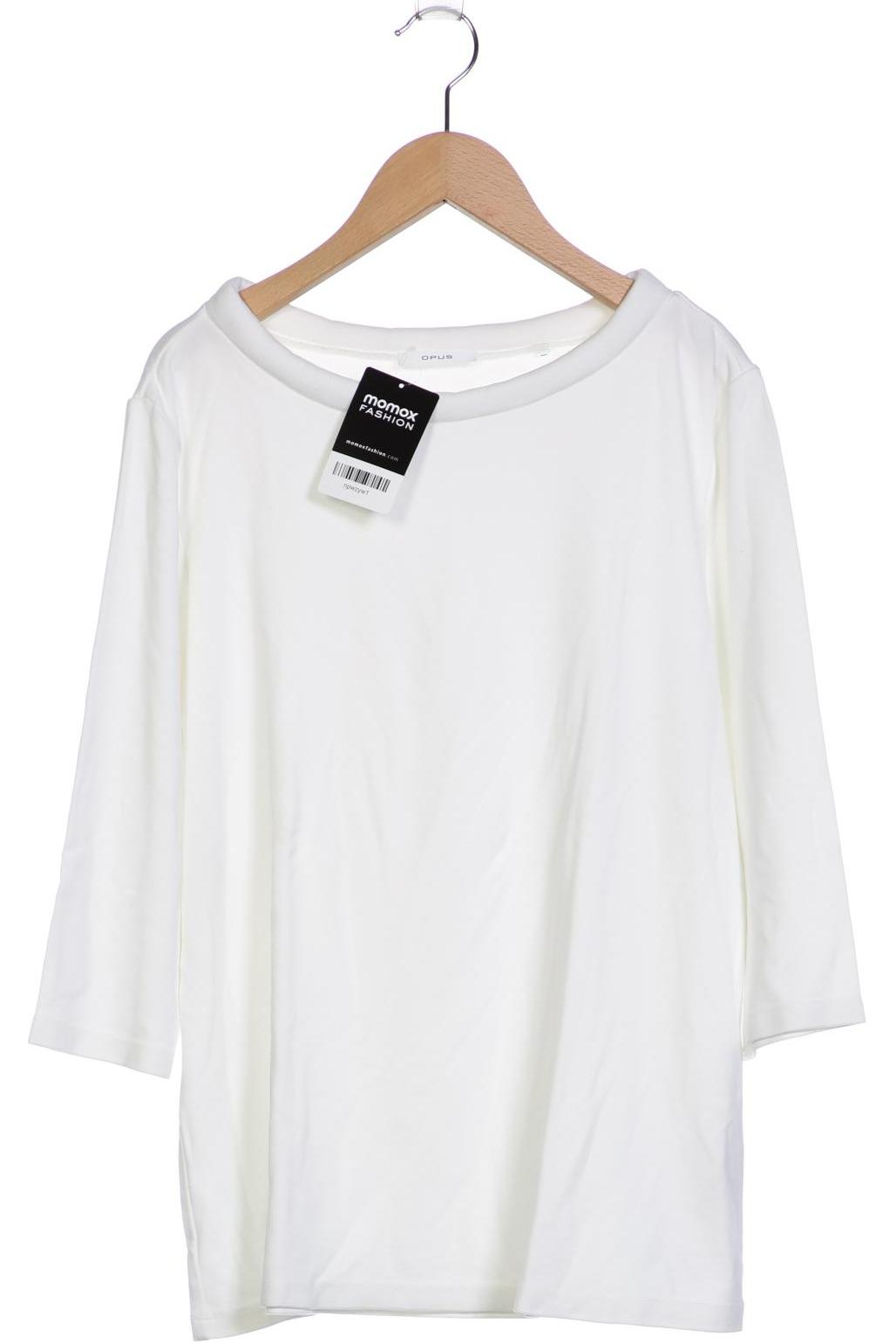 

Opus Damen Langarmshirt, weiß, Gr. 42
