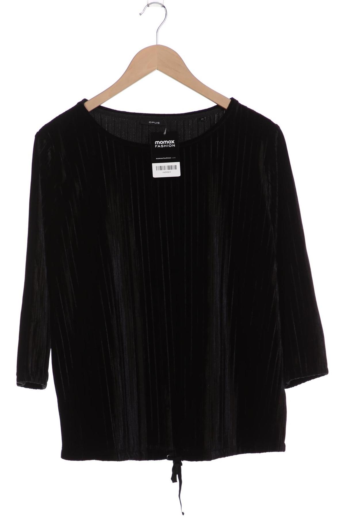 

Opus Damen Langarmshirt, schwarz, Gr. 44