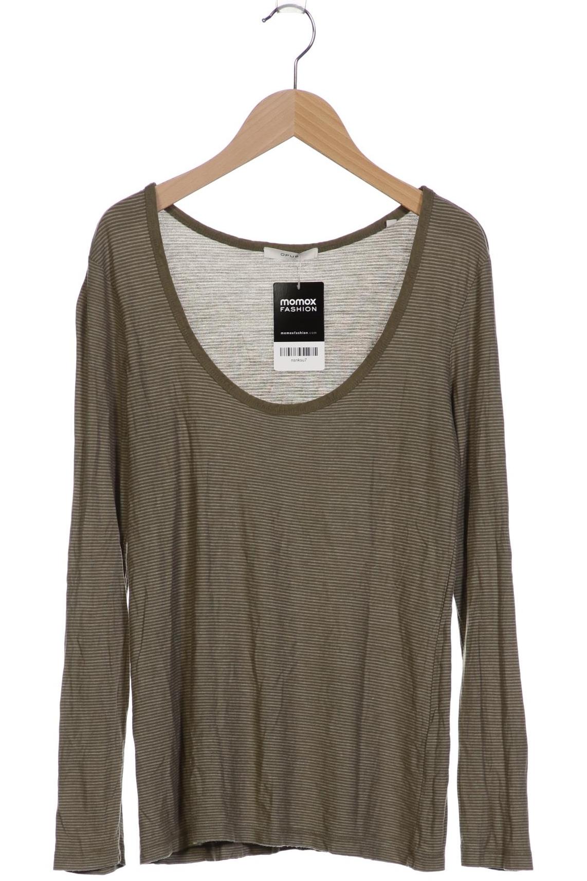 

Opus Damen Langarmshirt, grün, Gr. 36