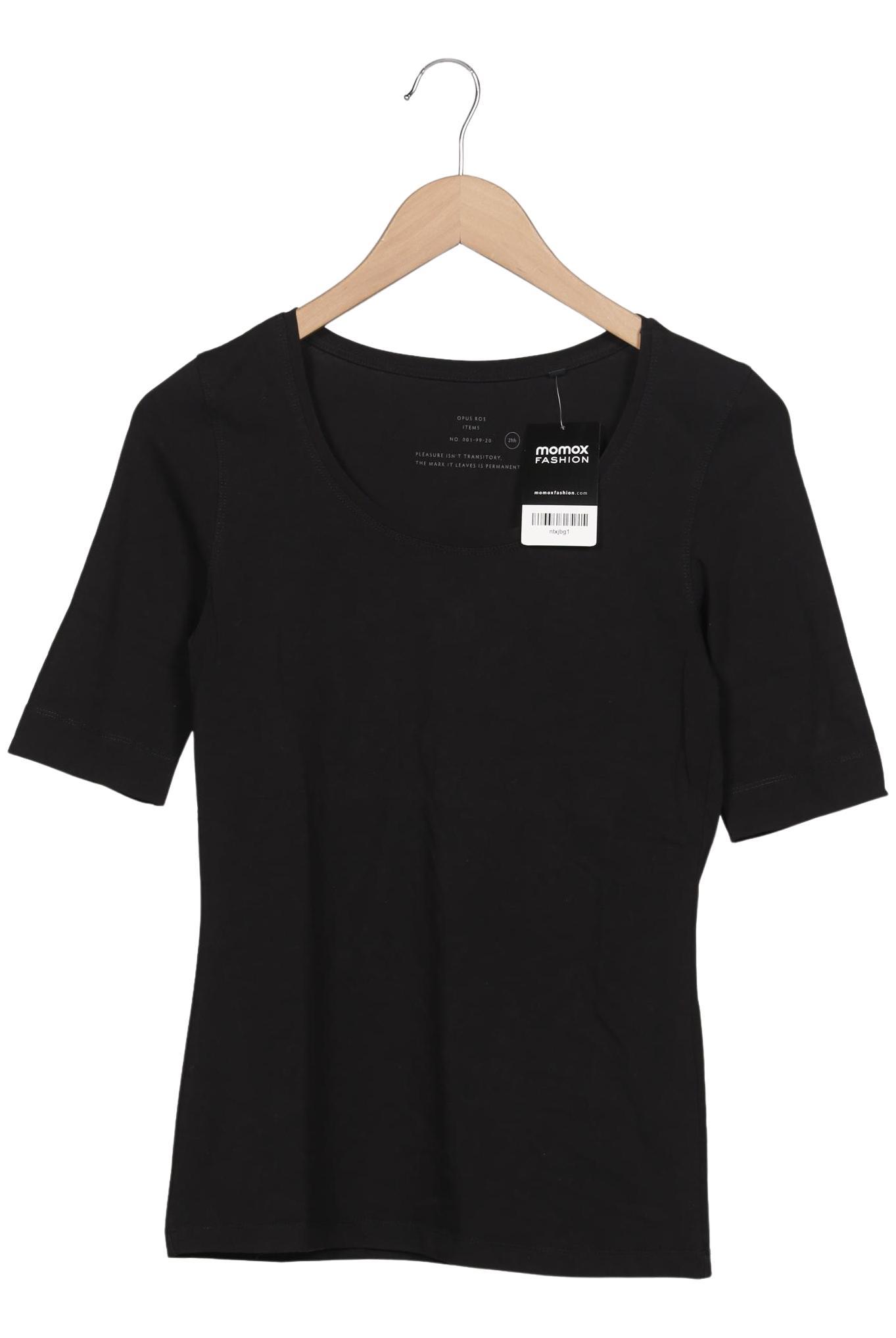 

Opus Damen Langarmshirt, schwarz, Gr. 38