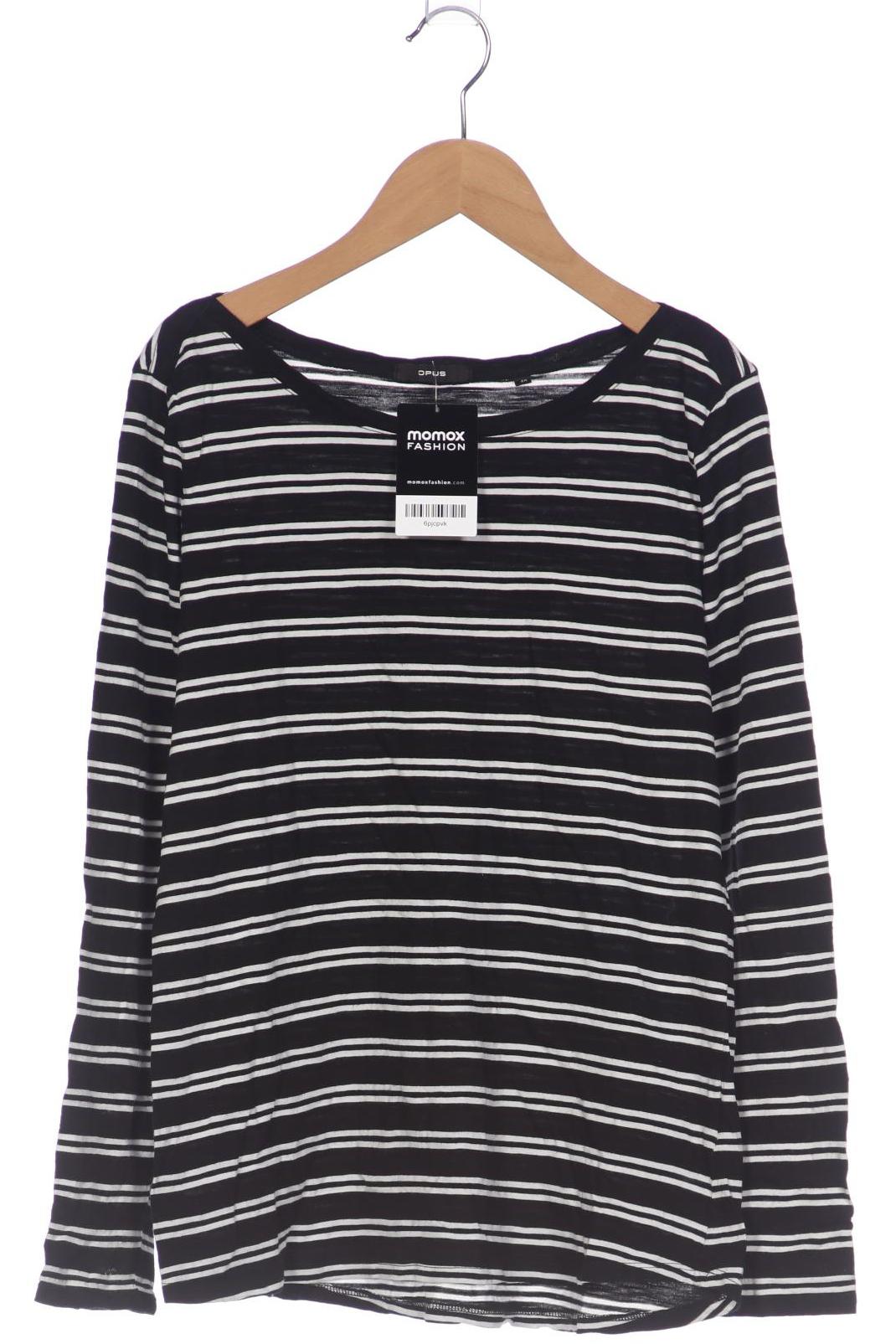 

Opus Damen Langarmshirt, schwarz, Gr. 40