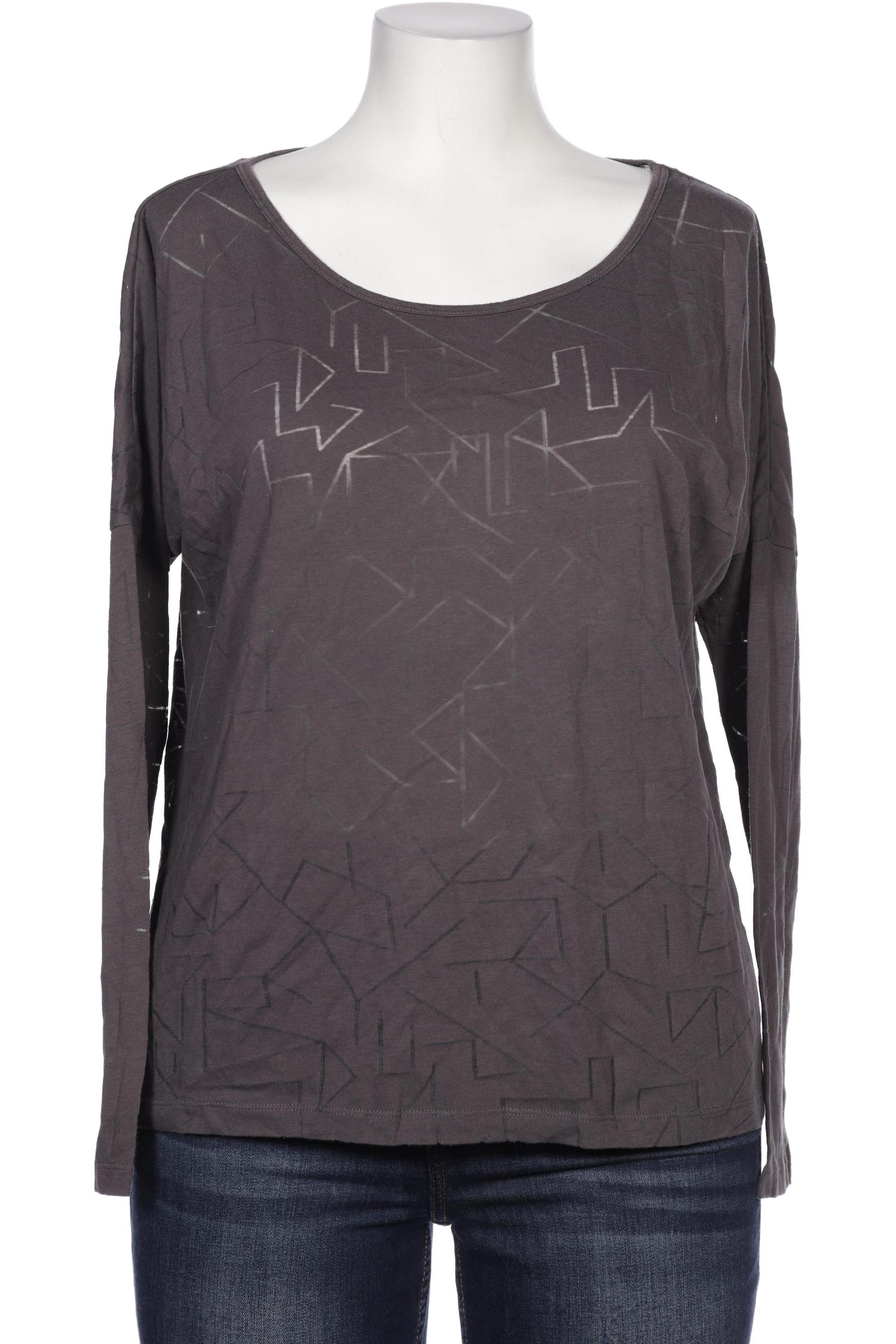 

Opus Damen Langarmshirt, grau, Gr. 42