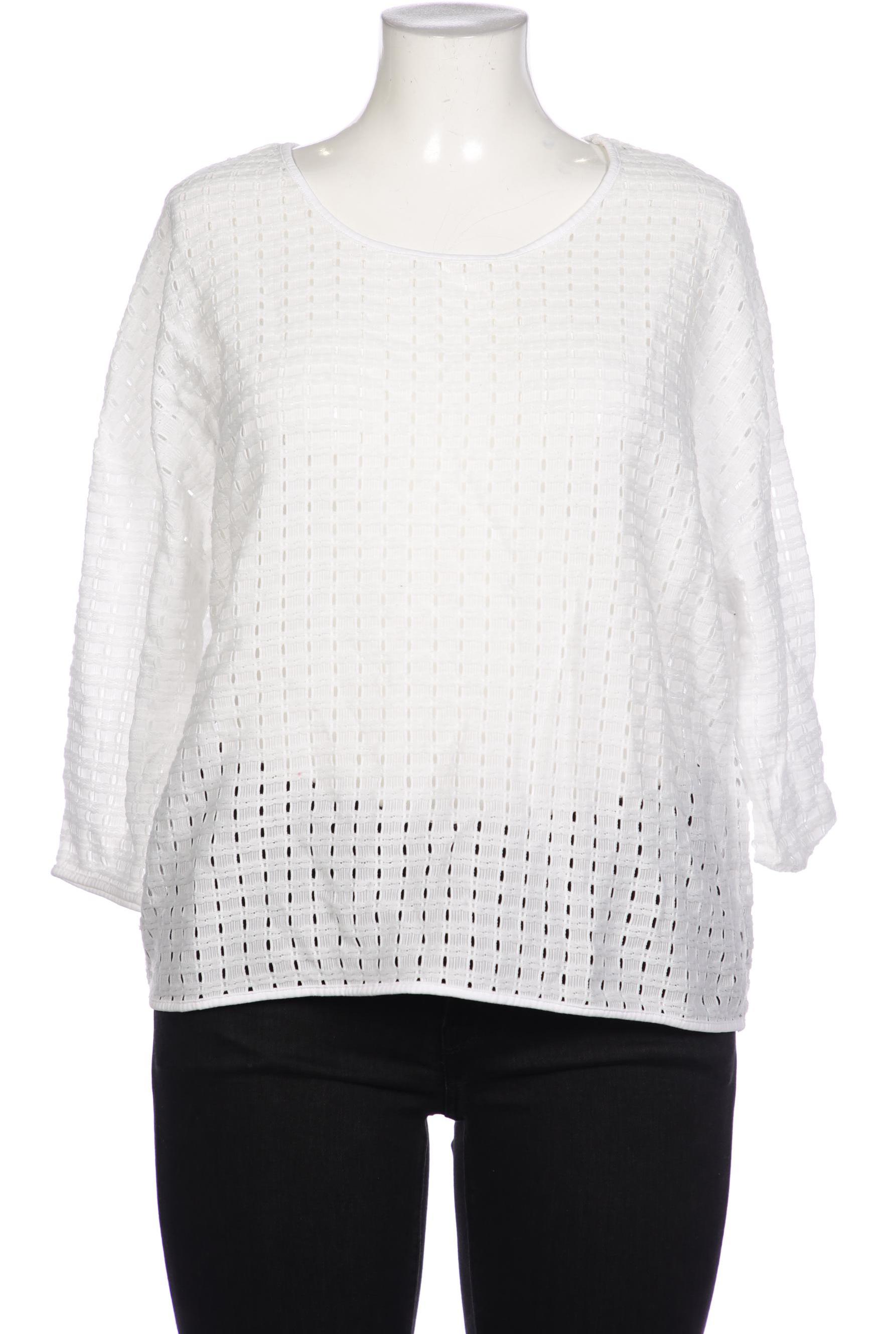 

Opus Damen Langarmshirt, weiß, Gr. 44