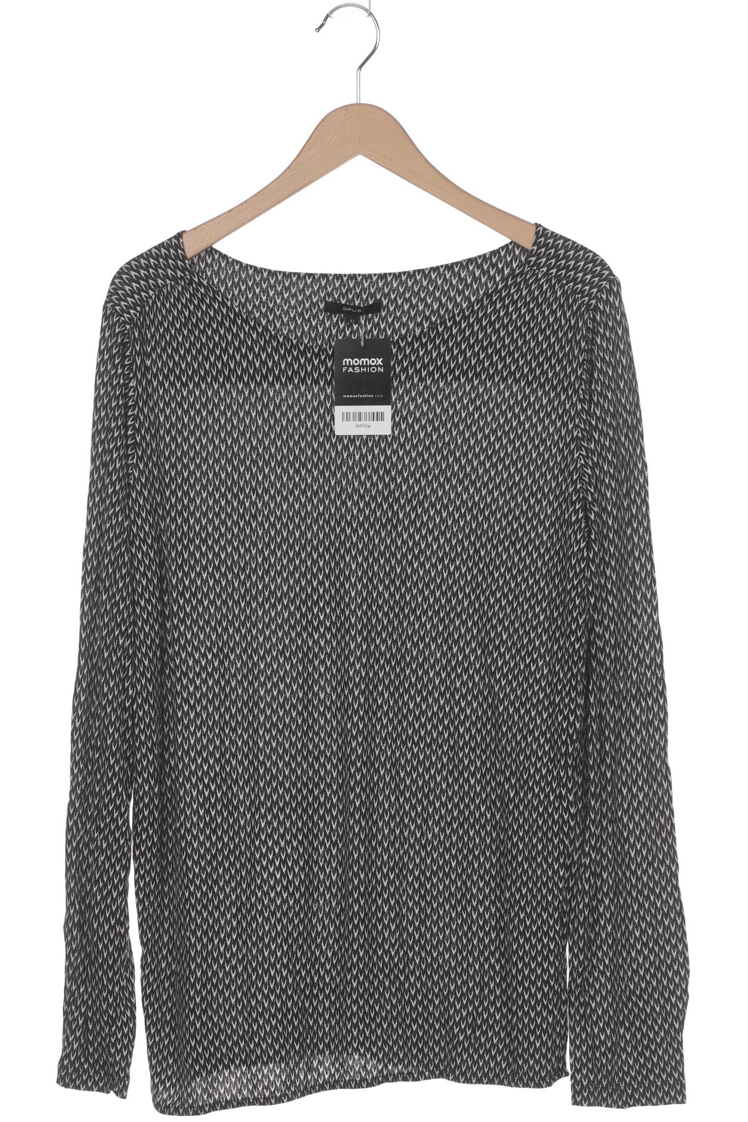 

Opus Damen Langarmshirt, schwarz, Gr. 42