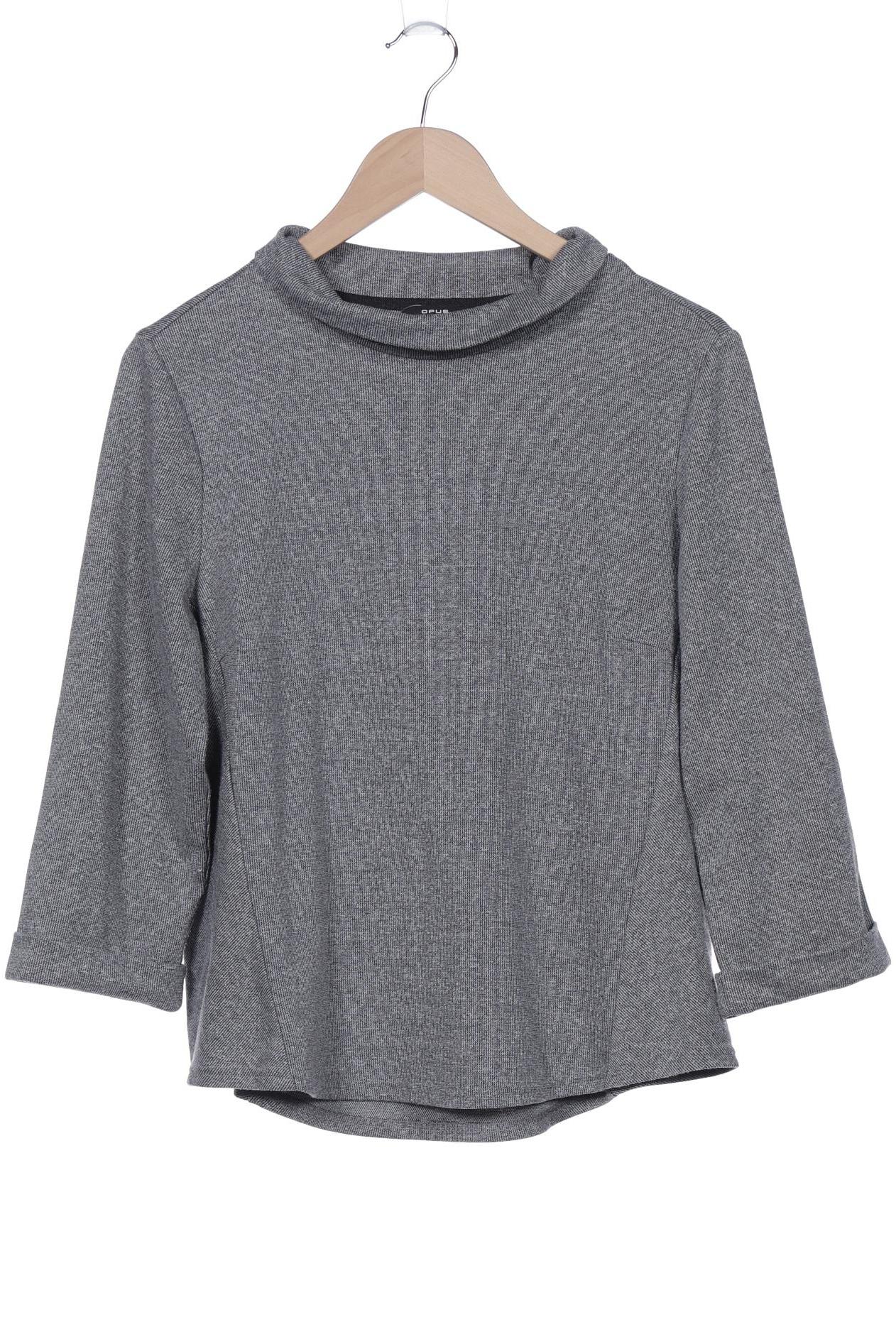 

Opus Damen Langarmshirt, grau, Gr. 40