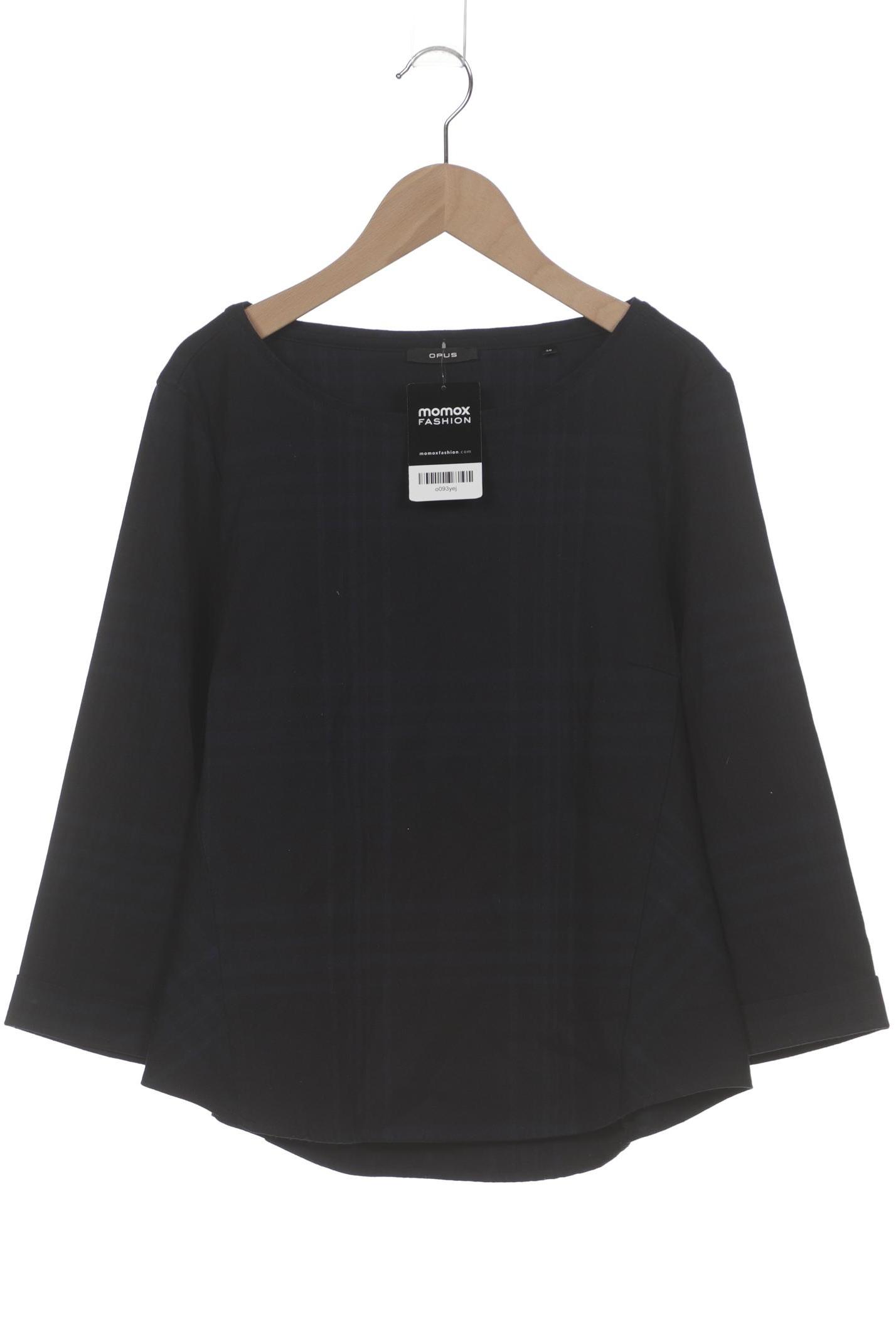 

Opus Damen Langarmshirt, marineblau, Gr. 38