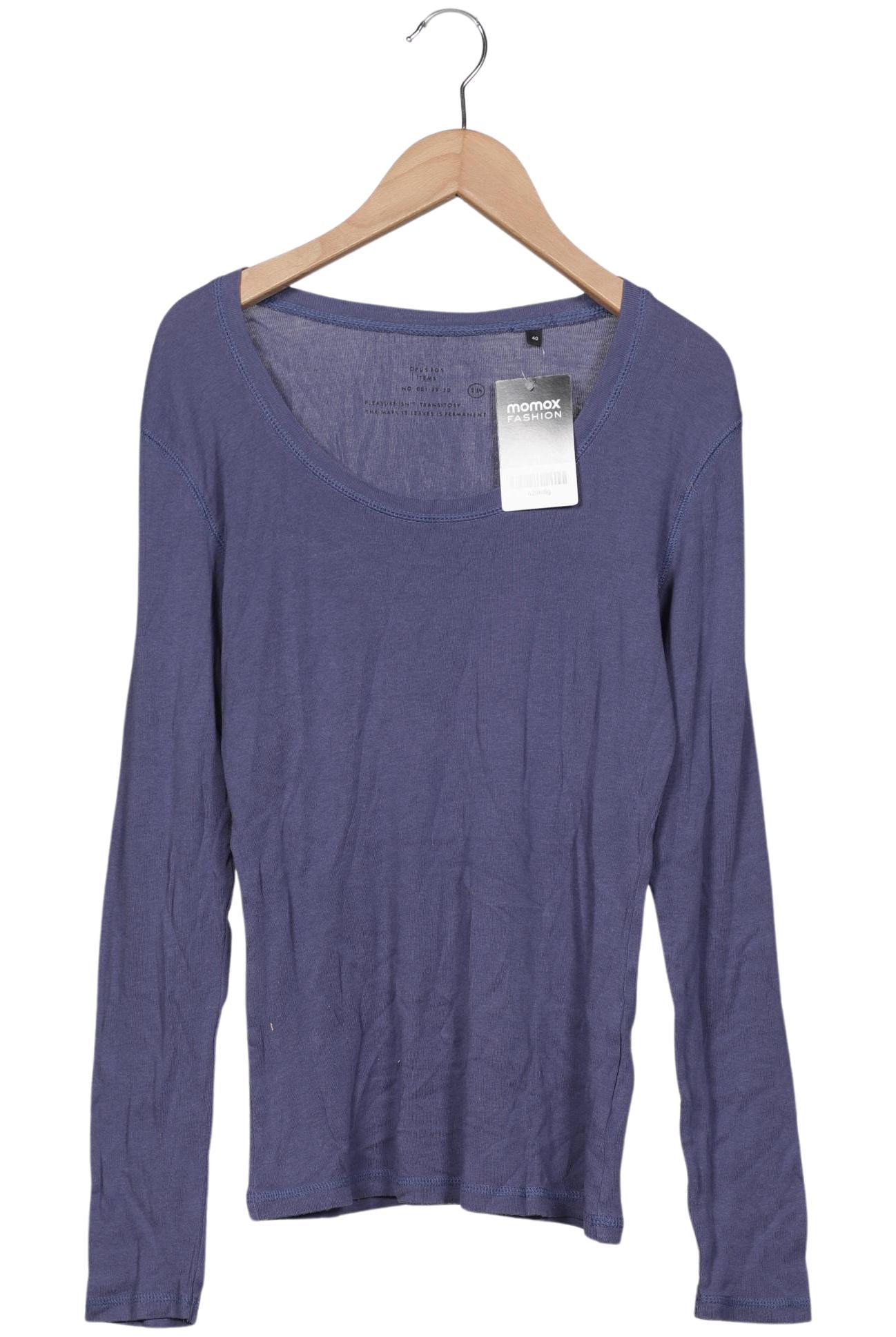 

Opus Damen Langarmshirt, blau, Gr. 40