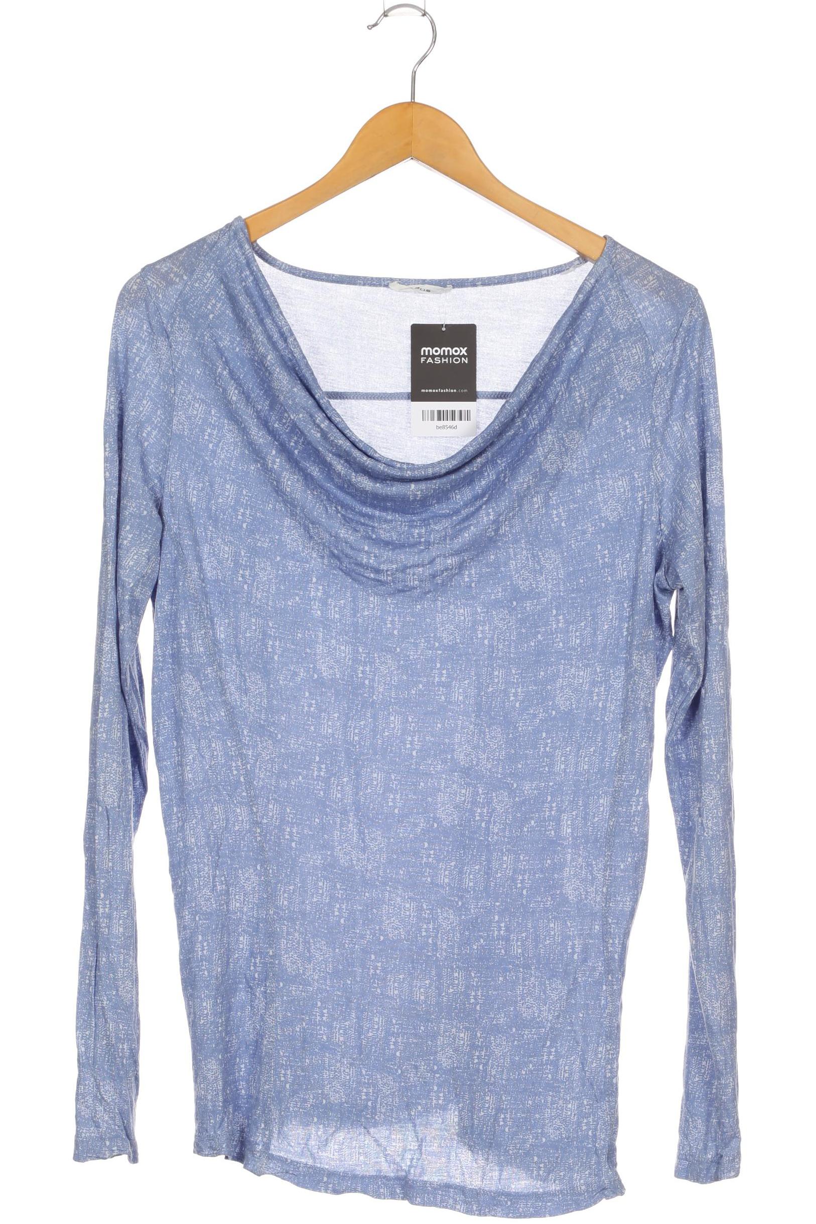 

Opus Damen Langarmshirt, blau, Gr. 42