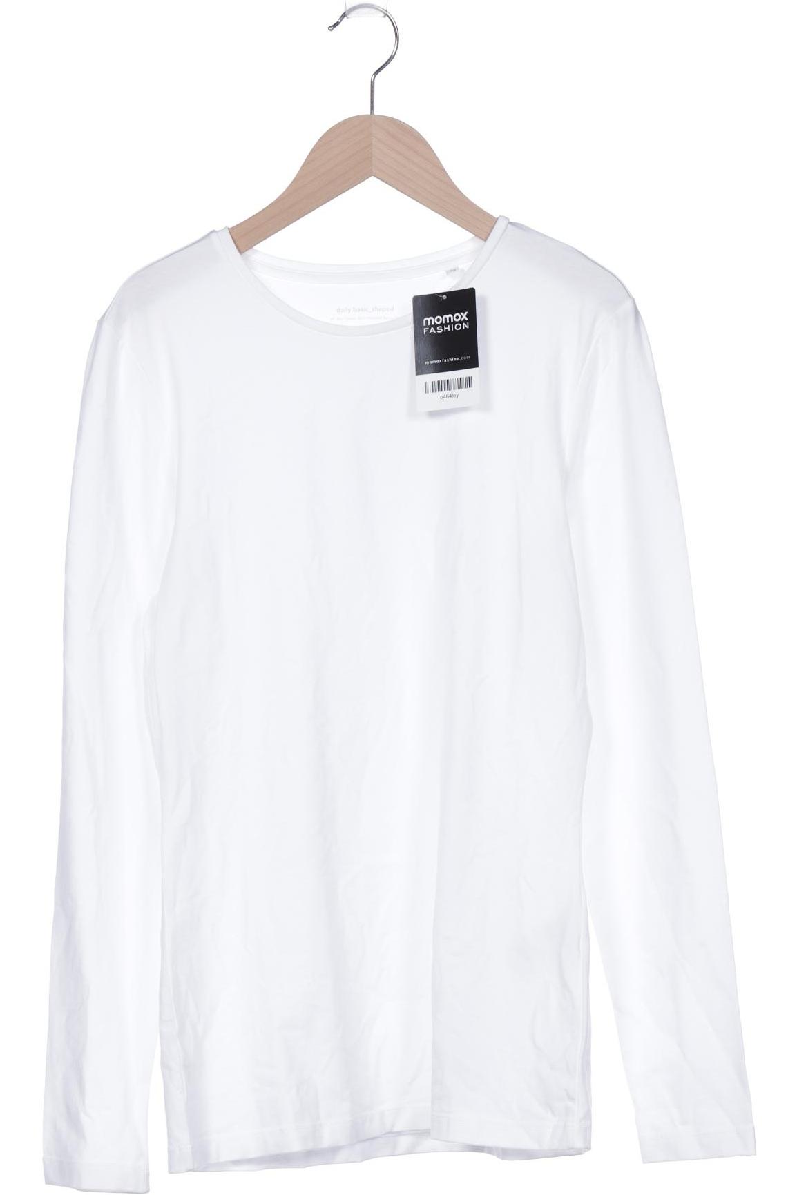 

Opus Damen Langarmshirt, weiß, Gr. 40