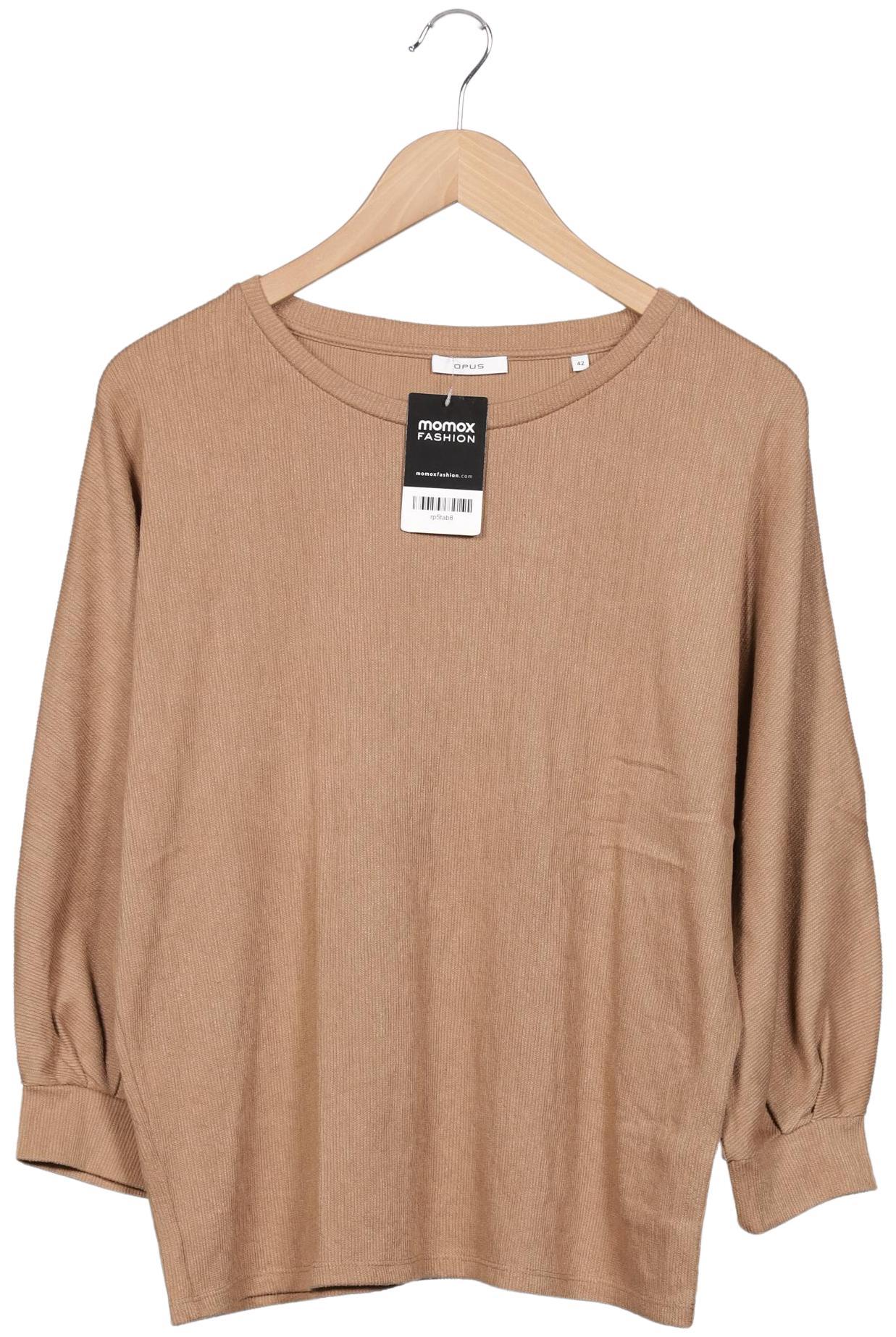 

Opus Damen Langarmshirt, beige, Gr. 42