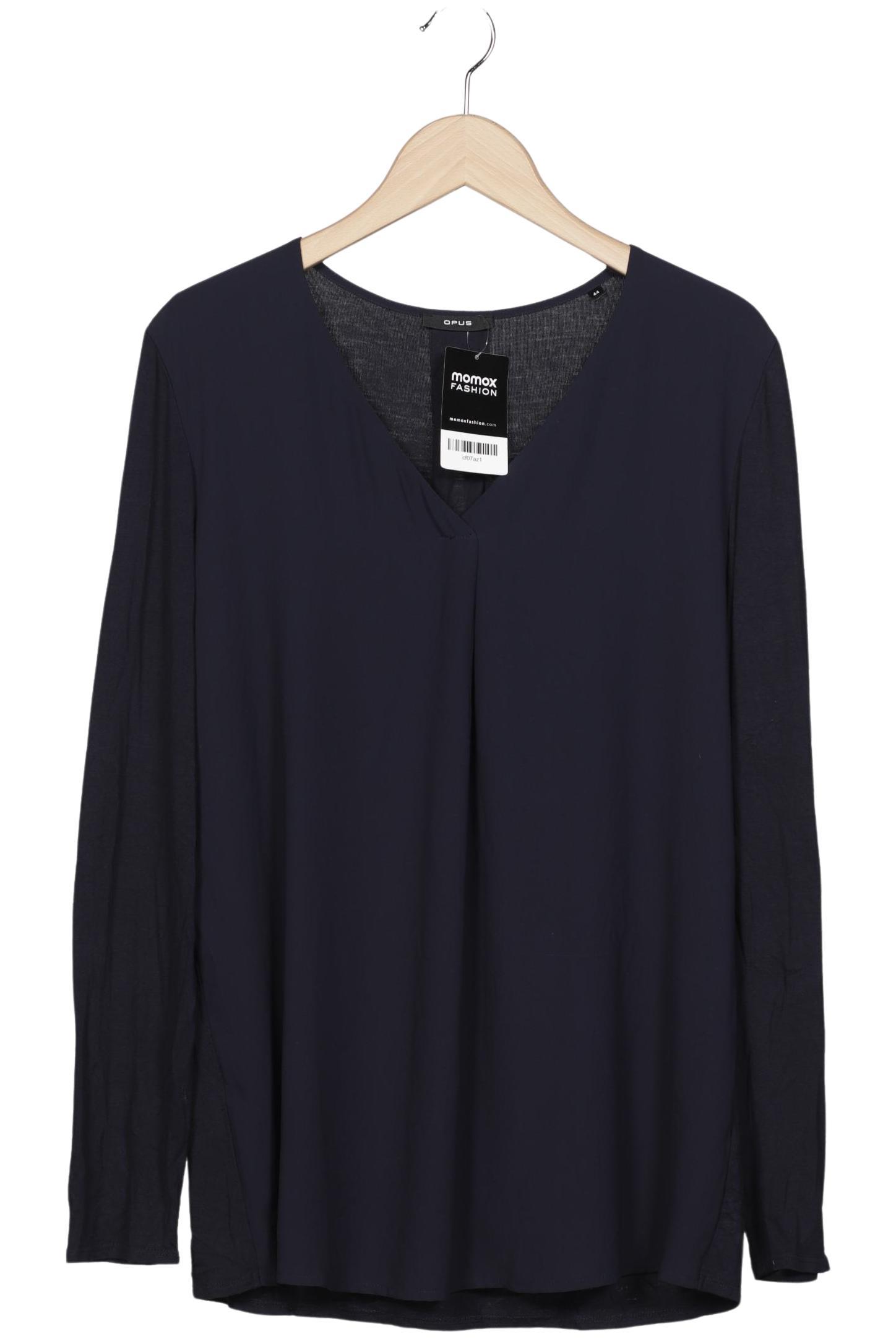 

Opus Damen Langarmshirt, marineblau, Gr. 44