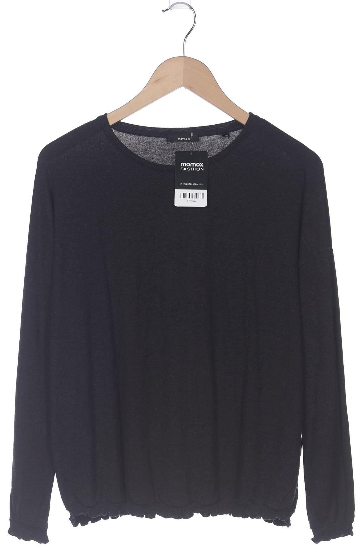

Opus Damen Langarmshirt, schwarz, Gr. 38