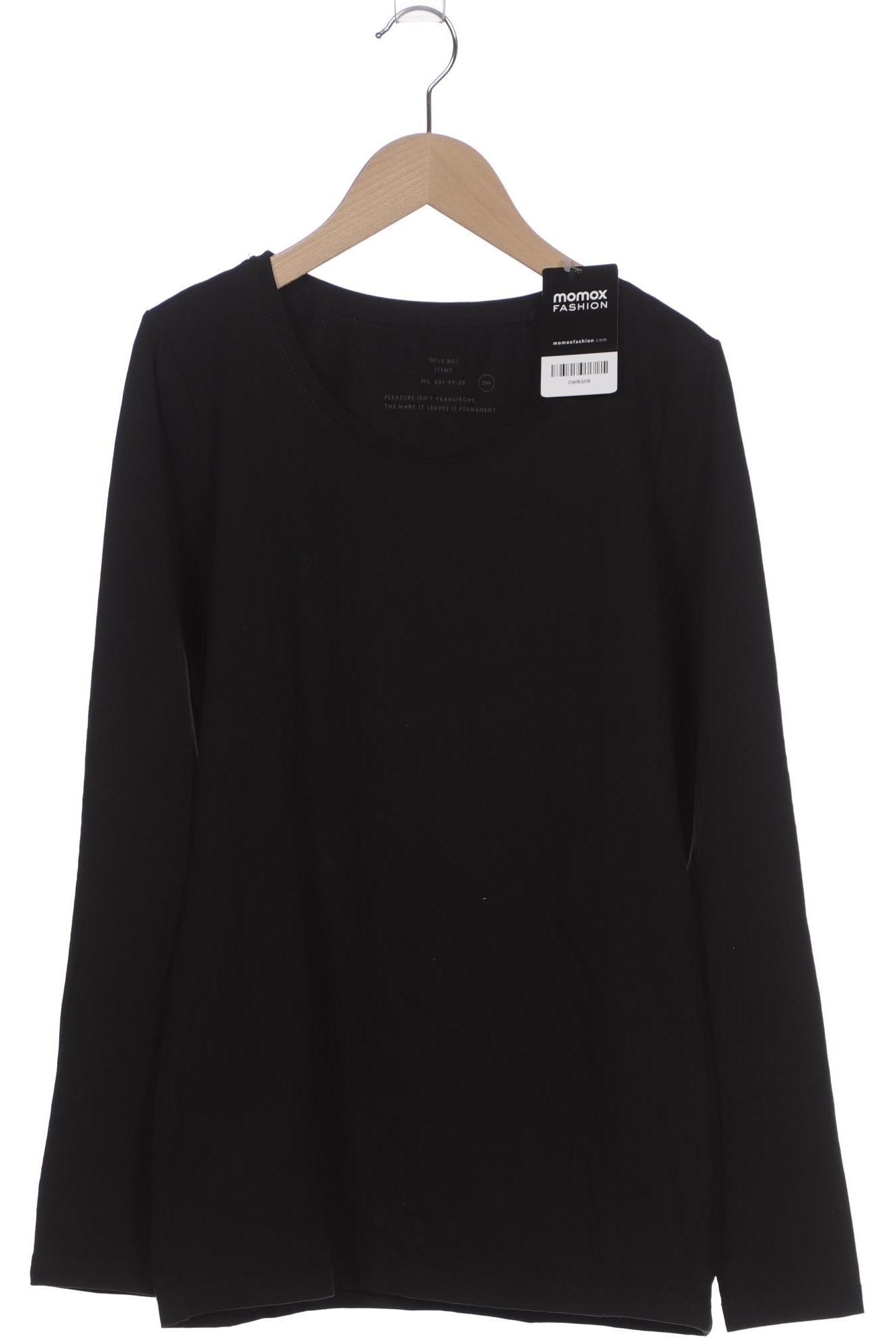 

Opus Damen Langarmshirt, schwarz, Gr. 40