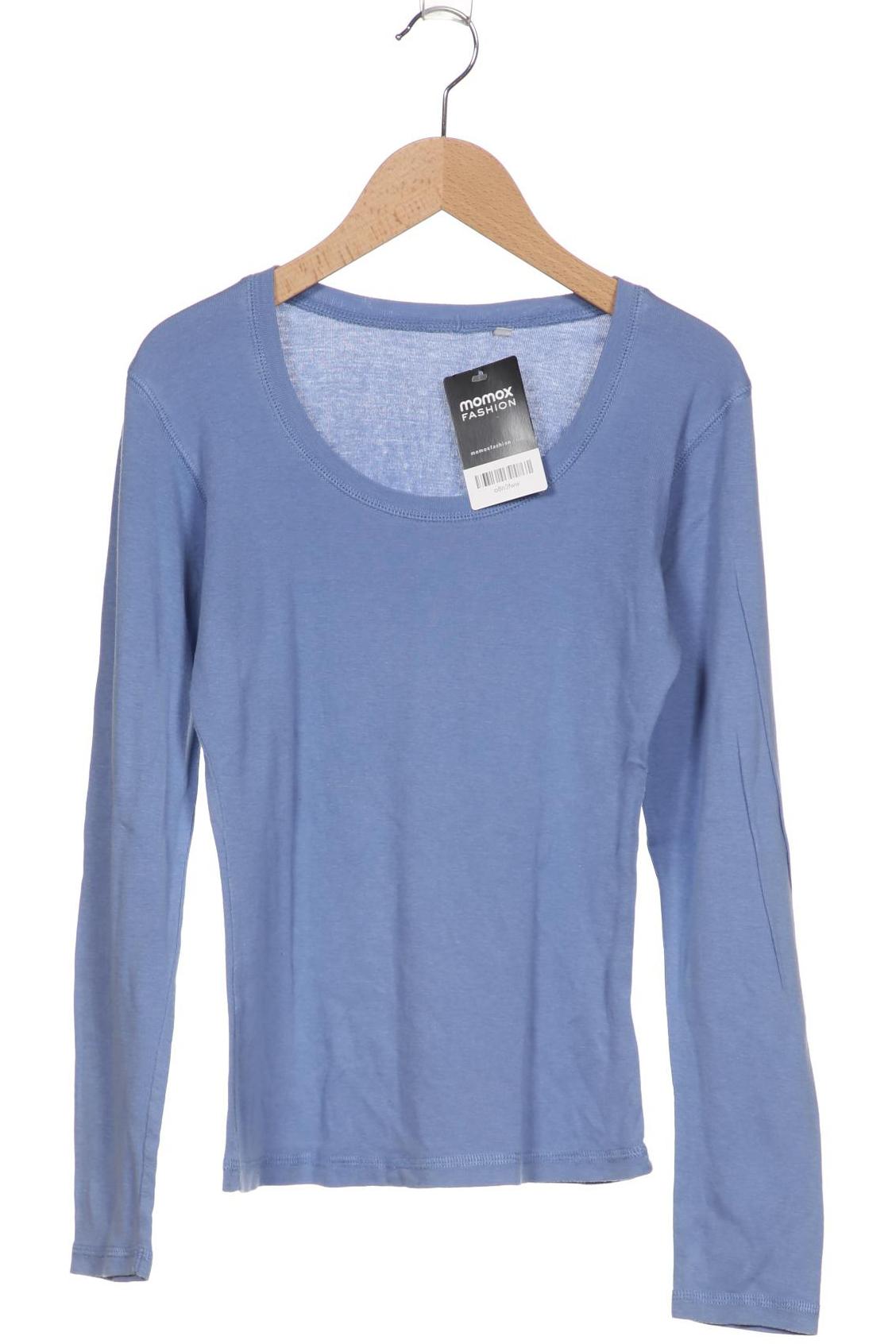 

Opus Damen Langarmshirt, hellblau, Gr. 38