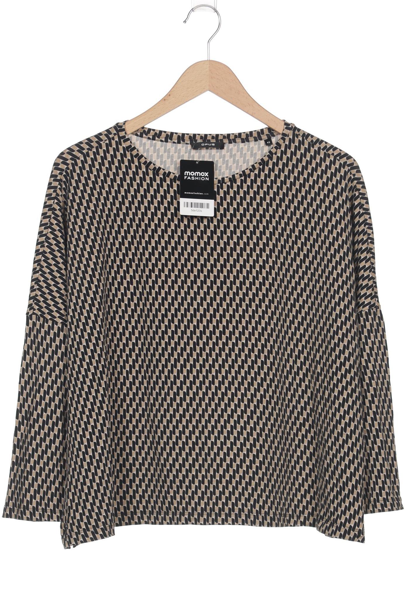 

Opus Damen Langarmshirt, braun, Gr. 42