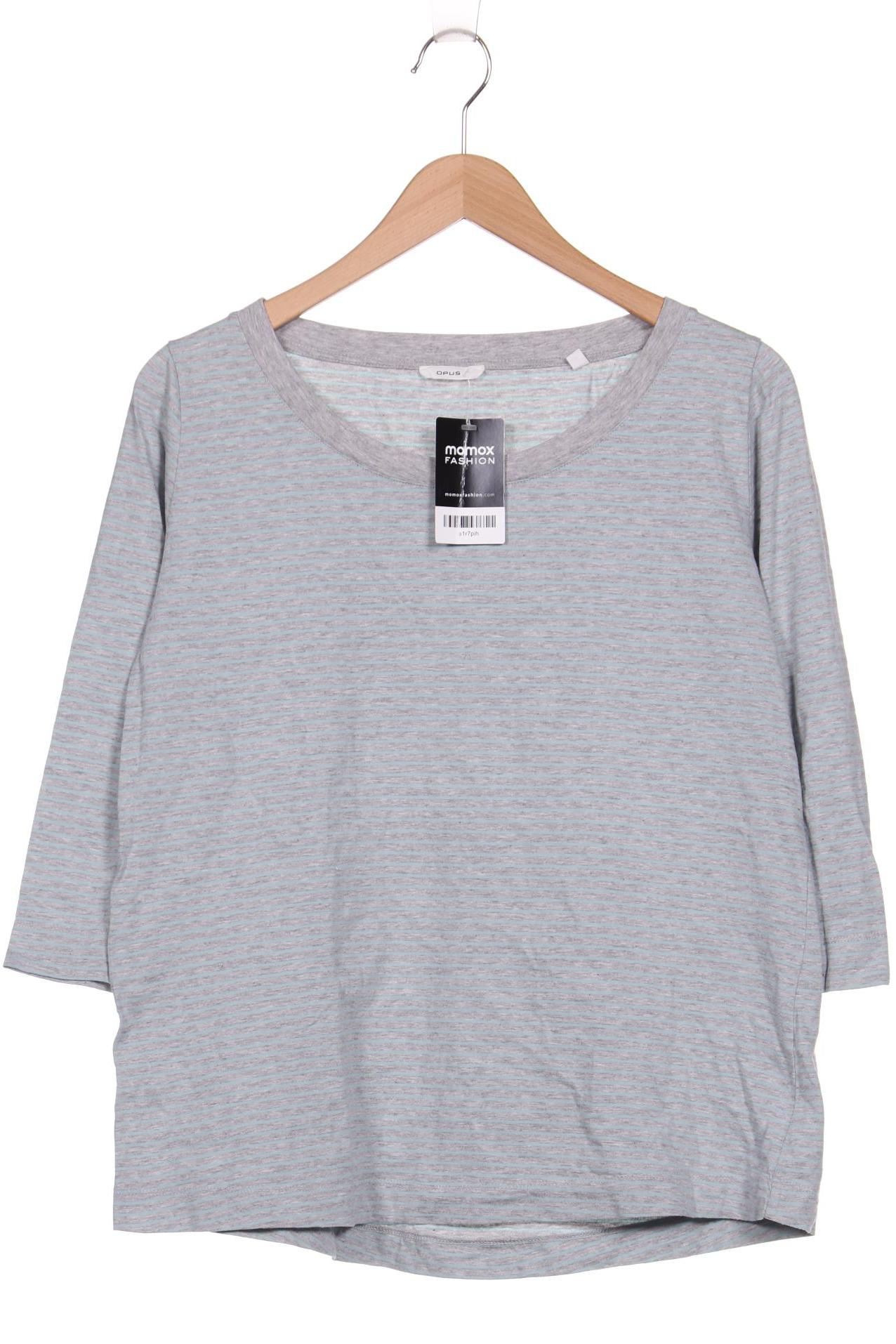 

Opus Damen Langarmshirt, grau, Gr. 44